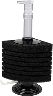 Aquarium Bio Corner Sponge Filter, for Breeding Shrimp Nano Fish Tank, up to 55Gal