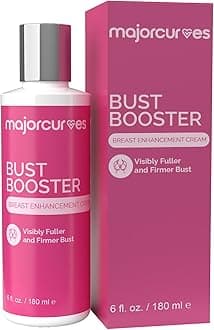 Bust Booster Breast Enhancement Cream – Firming and Lifting Formula for Bigger, Fuller, Rounder Curves and Volume – Natural Bust Enhancer for Women – Made in USA