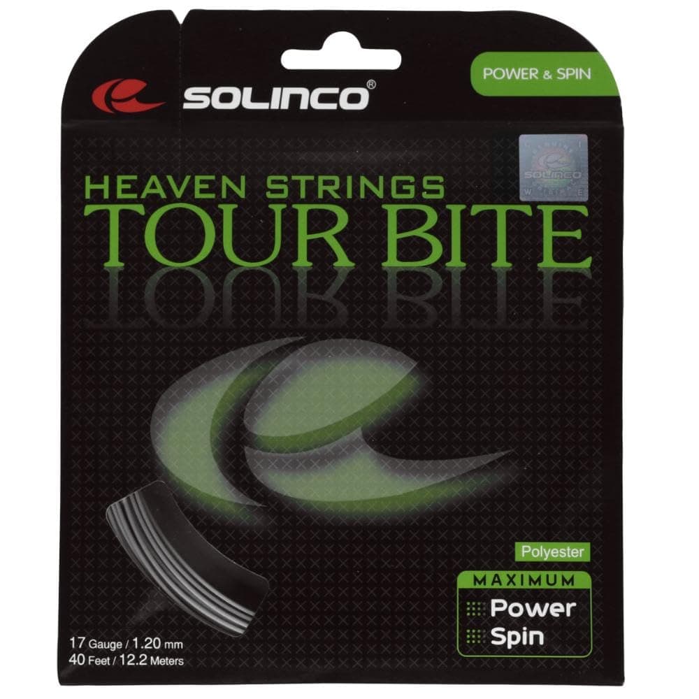 Solinco Tour Bite (17-1.20mm) Tennis String (Silver)