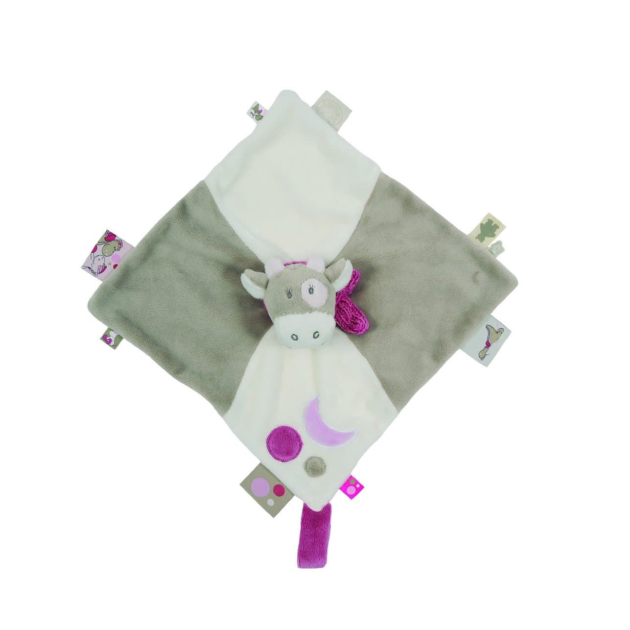 Noukies - Lola Tidou - Pink Doudou Security Blanket