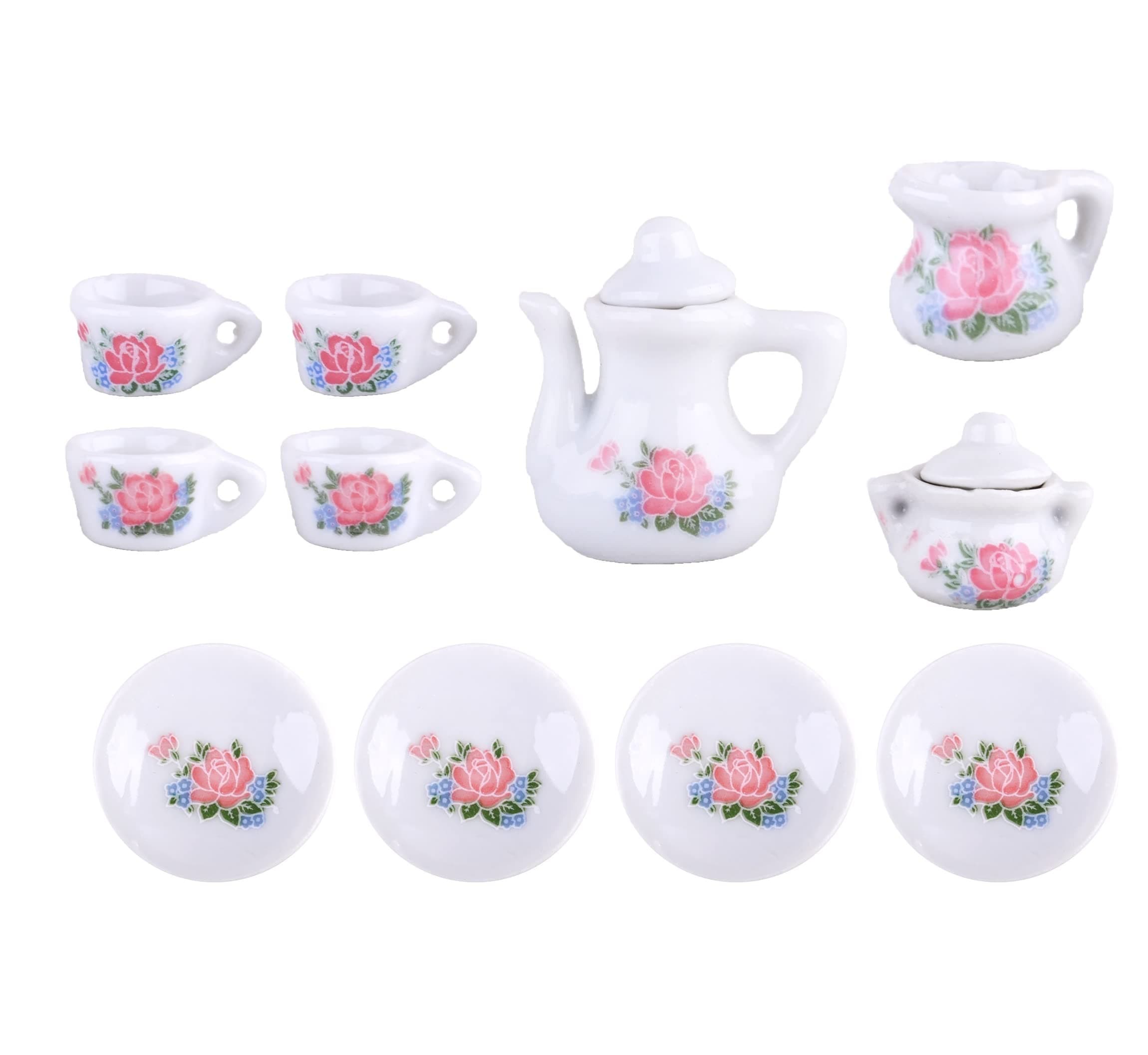 Porcelain Tea Set 13-Pieces