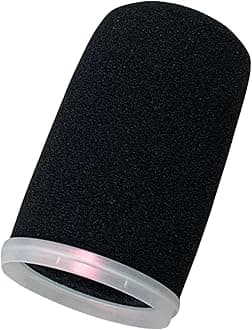 SM7b Foam Cover for Shuer SM7B, MV7 POP Filter RK345 Replacement, Windscreen with Colored Retaining O-Ring Identified Seat (Multicolor)