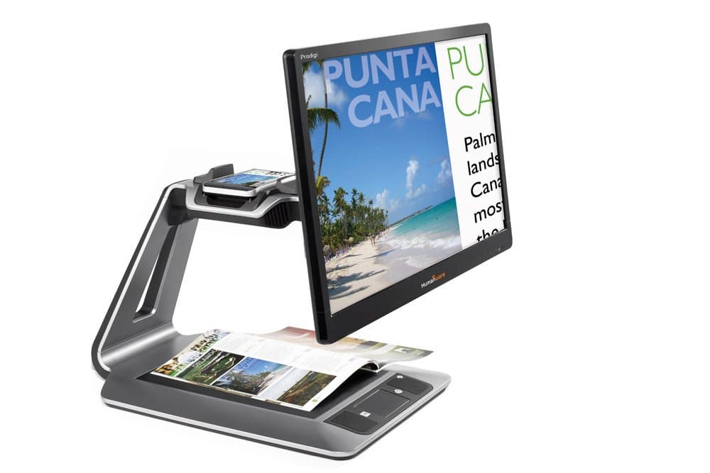 HumanWare Prodigi Duo 2 in 1 electronic magnifier 20 in