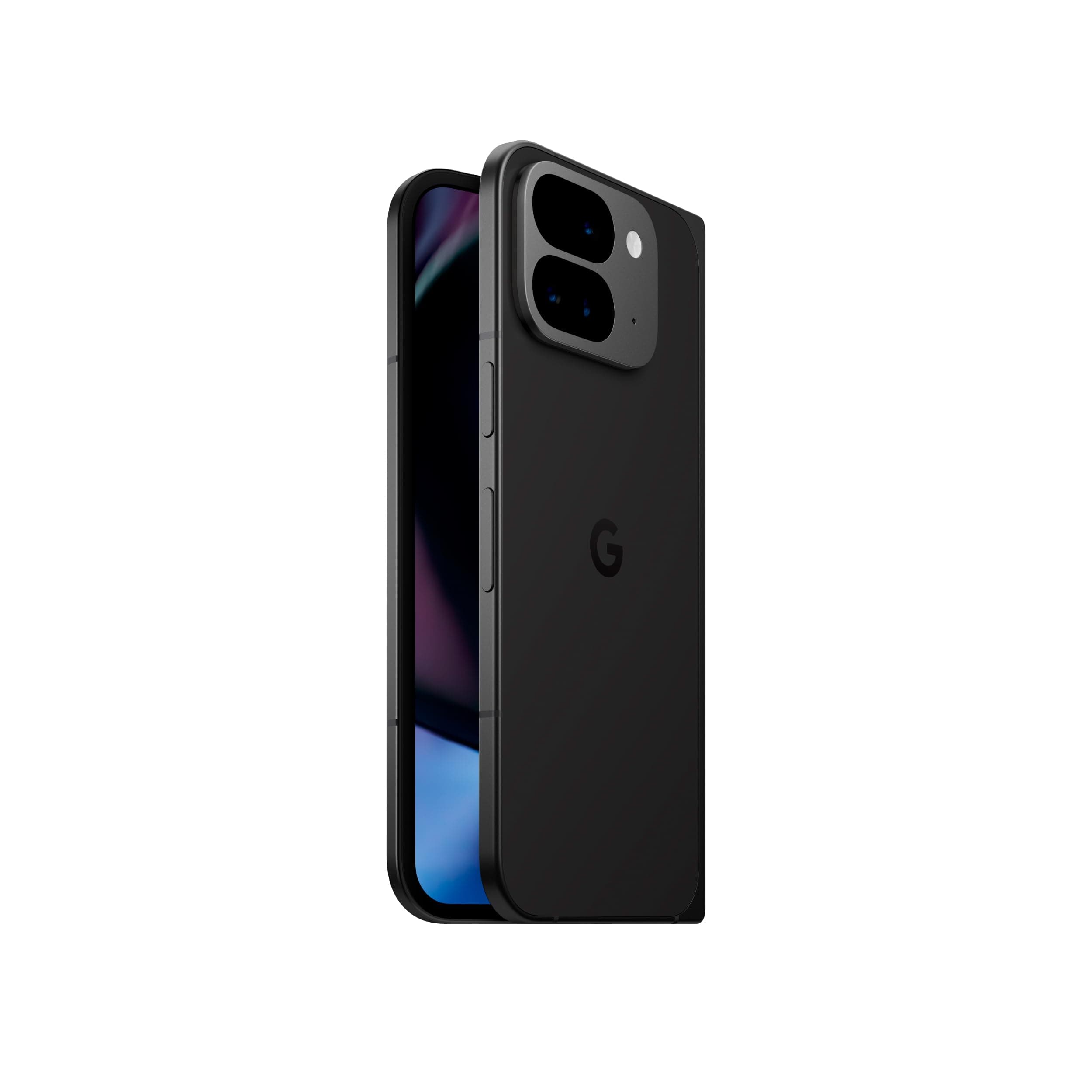 Pixel 9 Pro Fold - Unlocked Android Smartphone with Gemini - Advanced Triple Rear Camera System - Foldable Display - Hands-Free Video - Obsidian - 256 GB