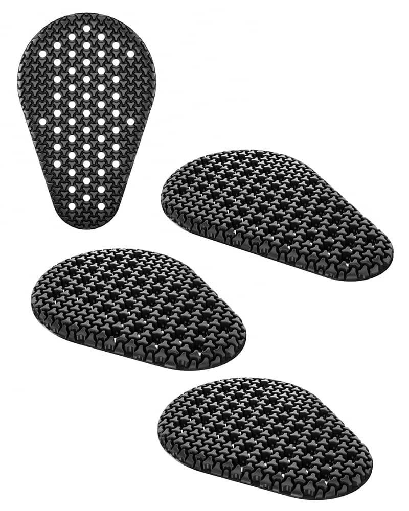 Ventilated Phantom Tripleflex Motorcycle Protection - SAS-TEC Universal CE Level 2 Armor (Shoulder, Elbow, Knee, Hip)