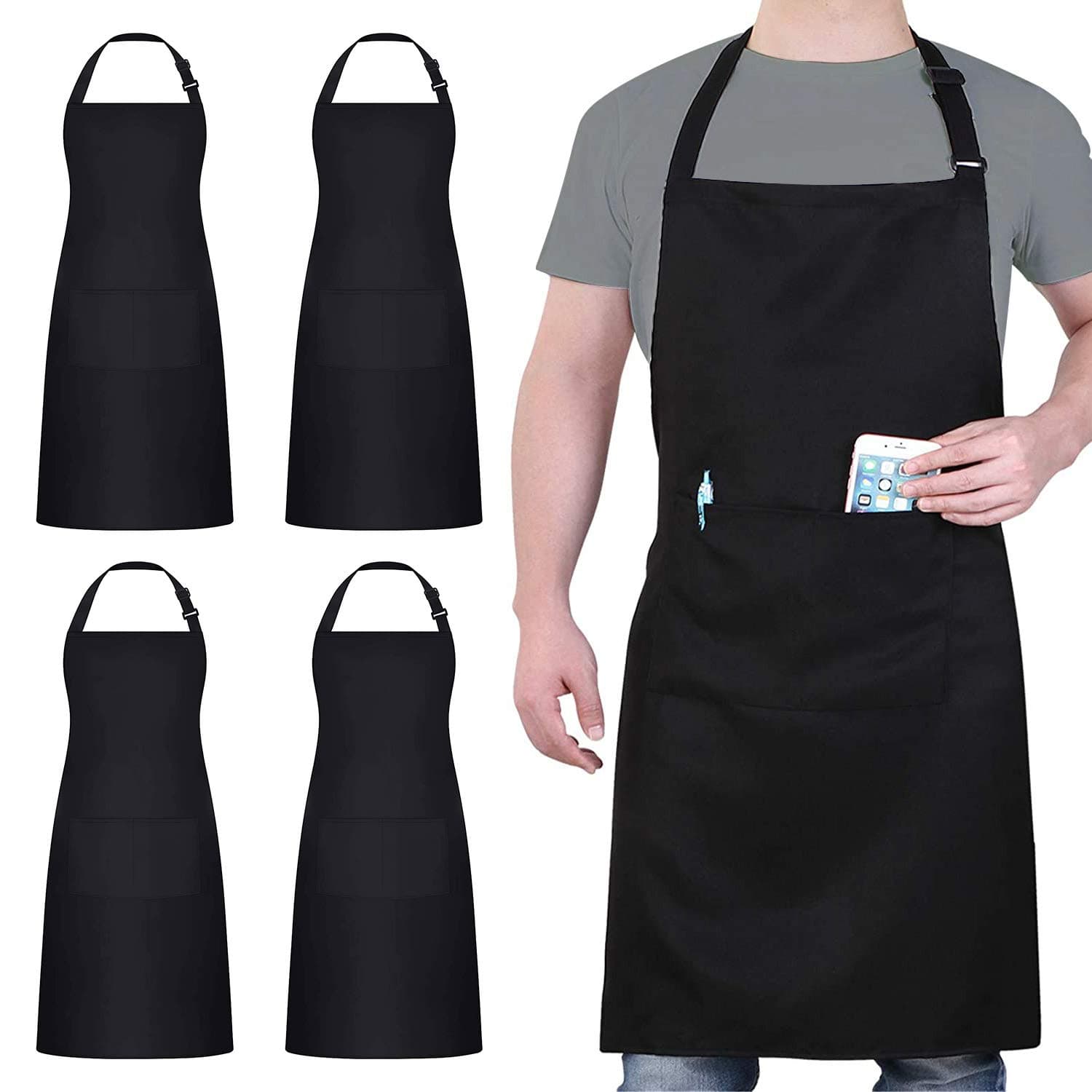 4 Packs Chef Apron