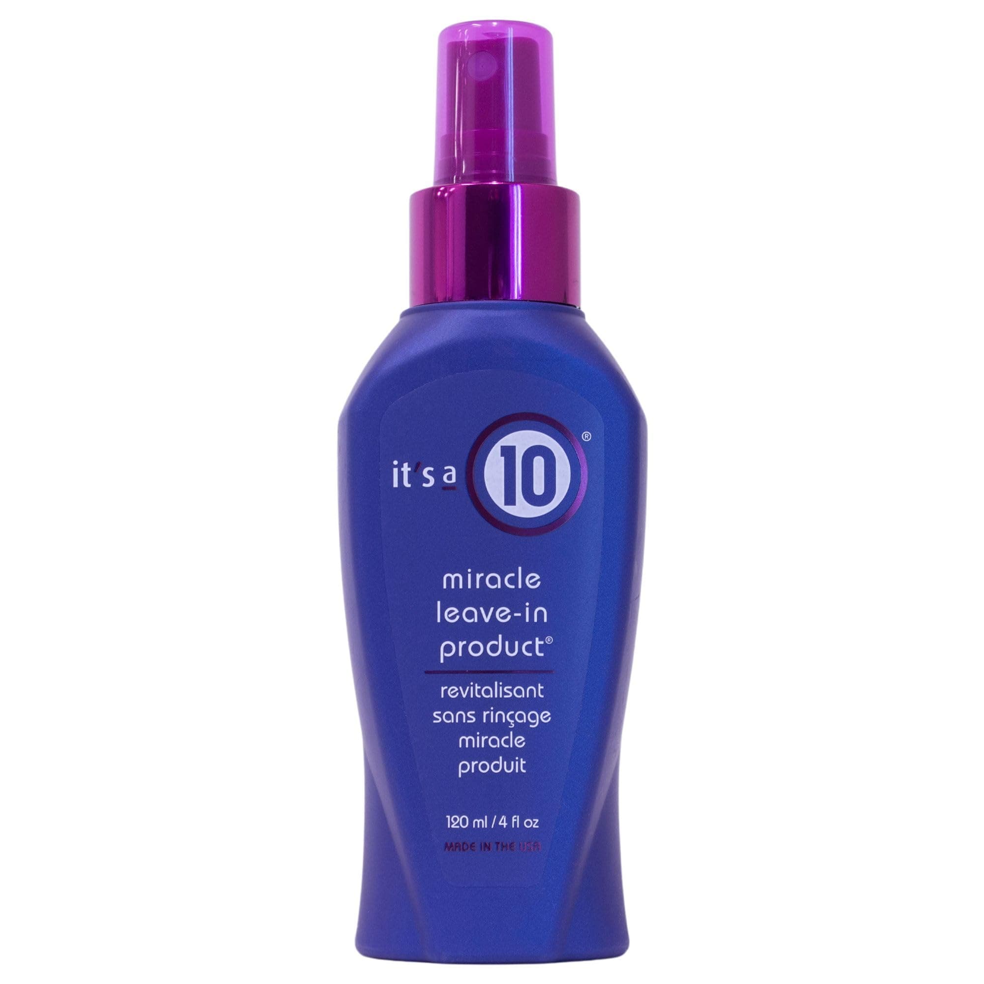 - It's A 10 Miracle Leave-In Product 4 Oz