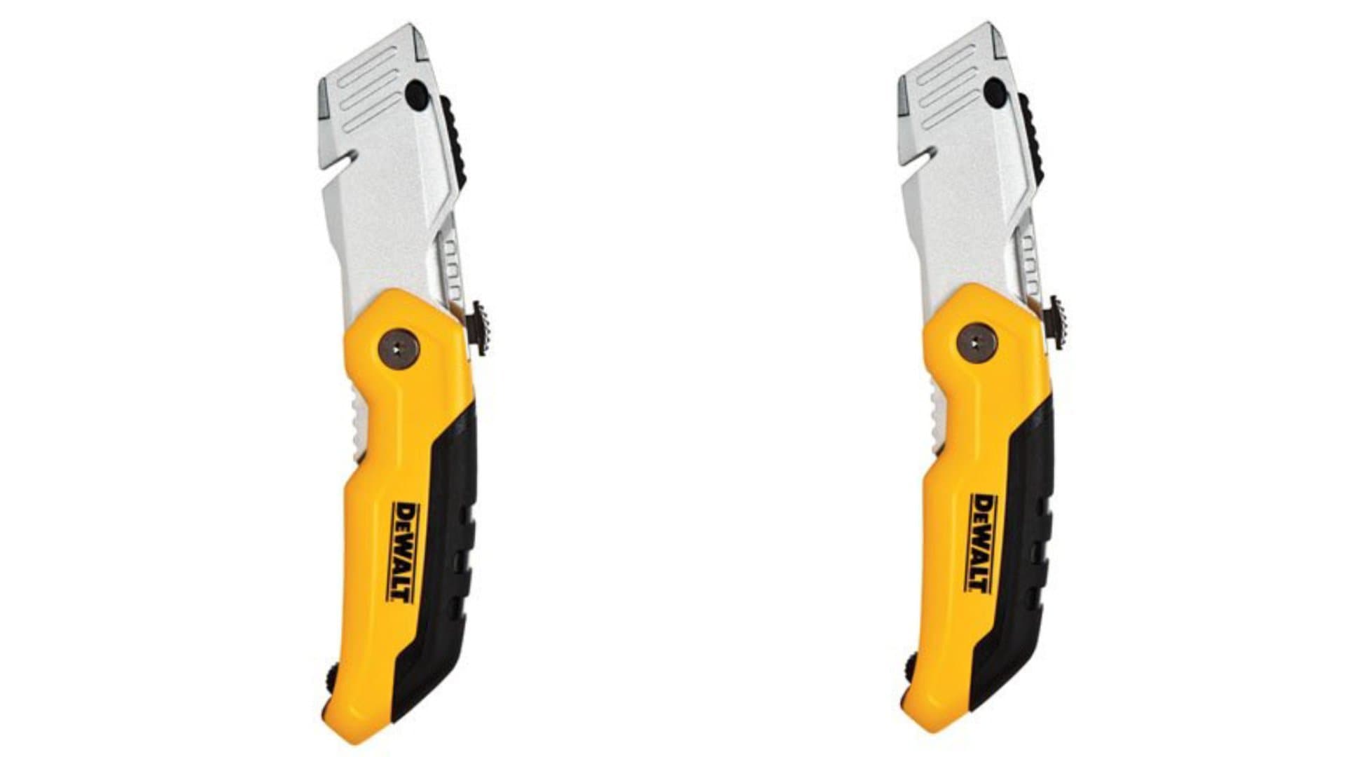DeWalt DWHT10035L Folding Retractable Utility Knife (2-pack)
