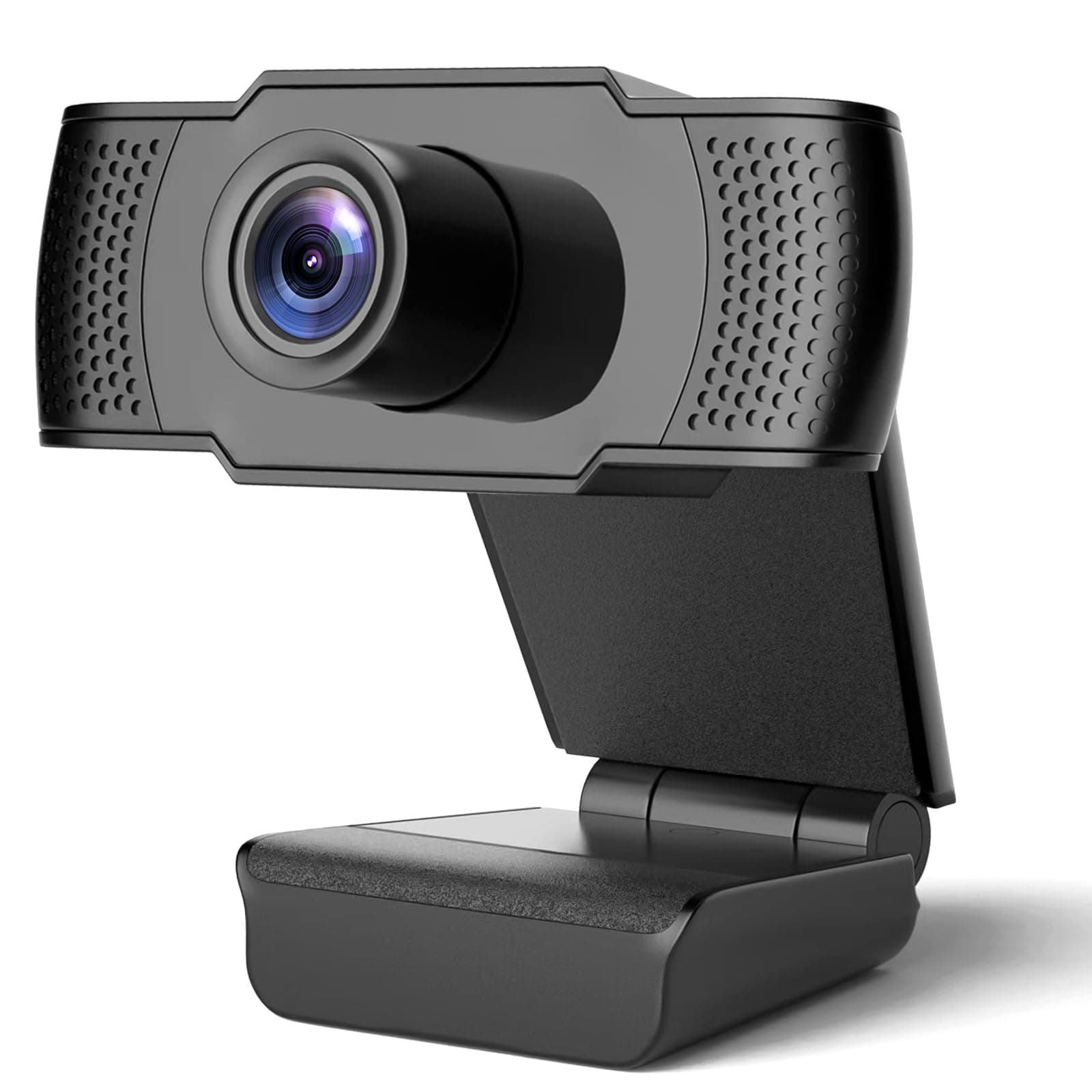 4K Webcam for PC, Ultra 4K HD Web Cam, Dual Noise-Canceling Mics, Auto Light Correction, Wide Angle Streaming Camera,Plug and Play for Video Calling/Conferencing/Zoom/Skype/Teams