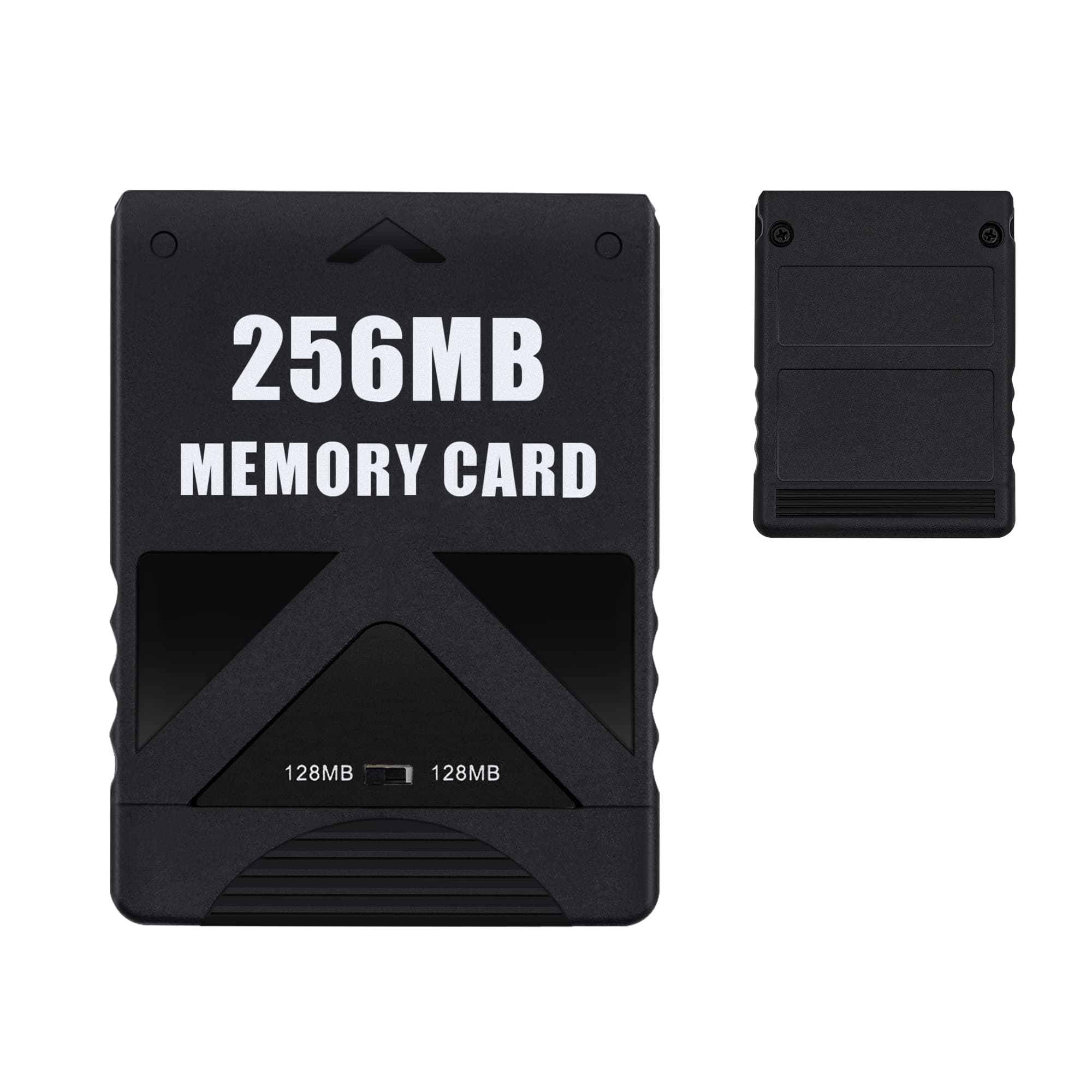 Mcbazel PS2 Memory Card 256MB, Large Capacity 256MB Memory Storage Card for PlayStation 2 Console, Compatible with All PS2 Models
