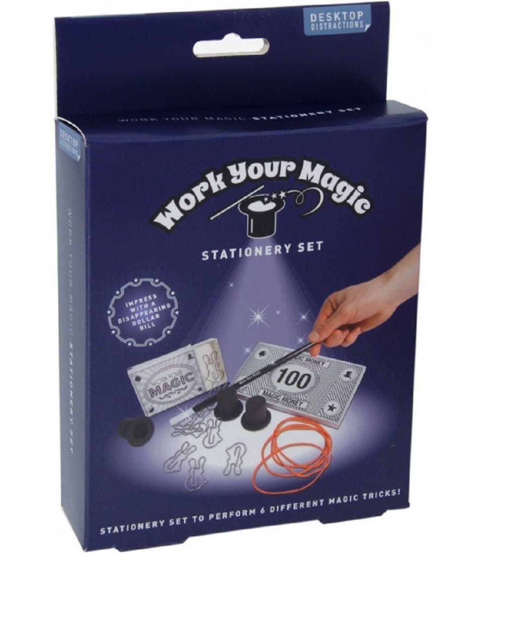 Desktop Distractions Work Your Magic Stationery Set