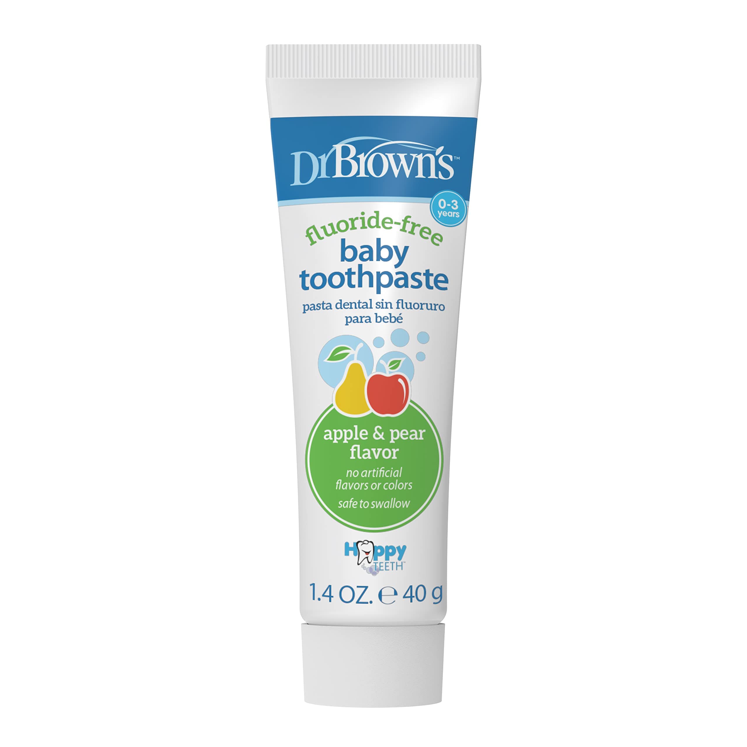 Happy Teeth Fluoride-Free Toothpaste, 1.4 Ounce by Dr. Brown's [並行輸入品]