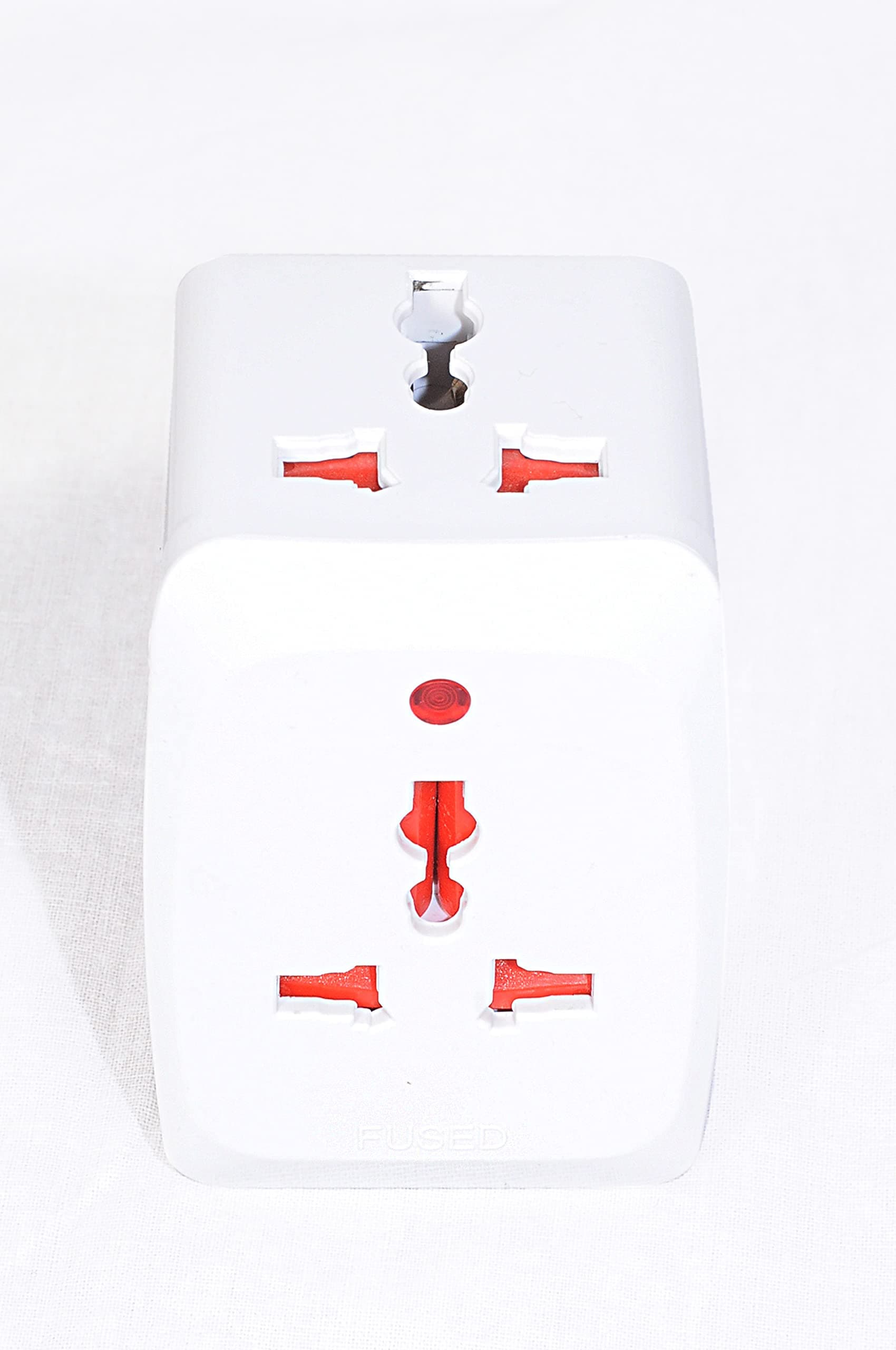 3 Way Multi Plug Adapter Socket Universal Travel Adaptor-Plug Extension For Kitchen Appliances, Office, Laptop, Tv, Indoor Lighting Shaver Plug Converter Power Adapter with Multiple Socket