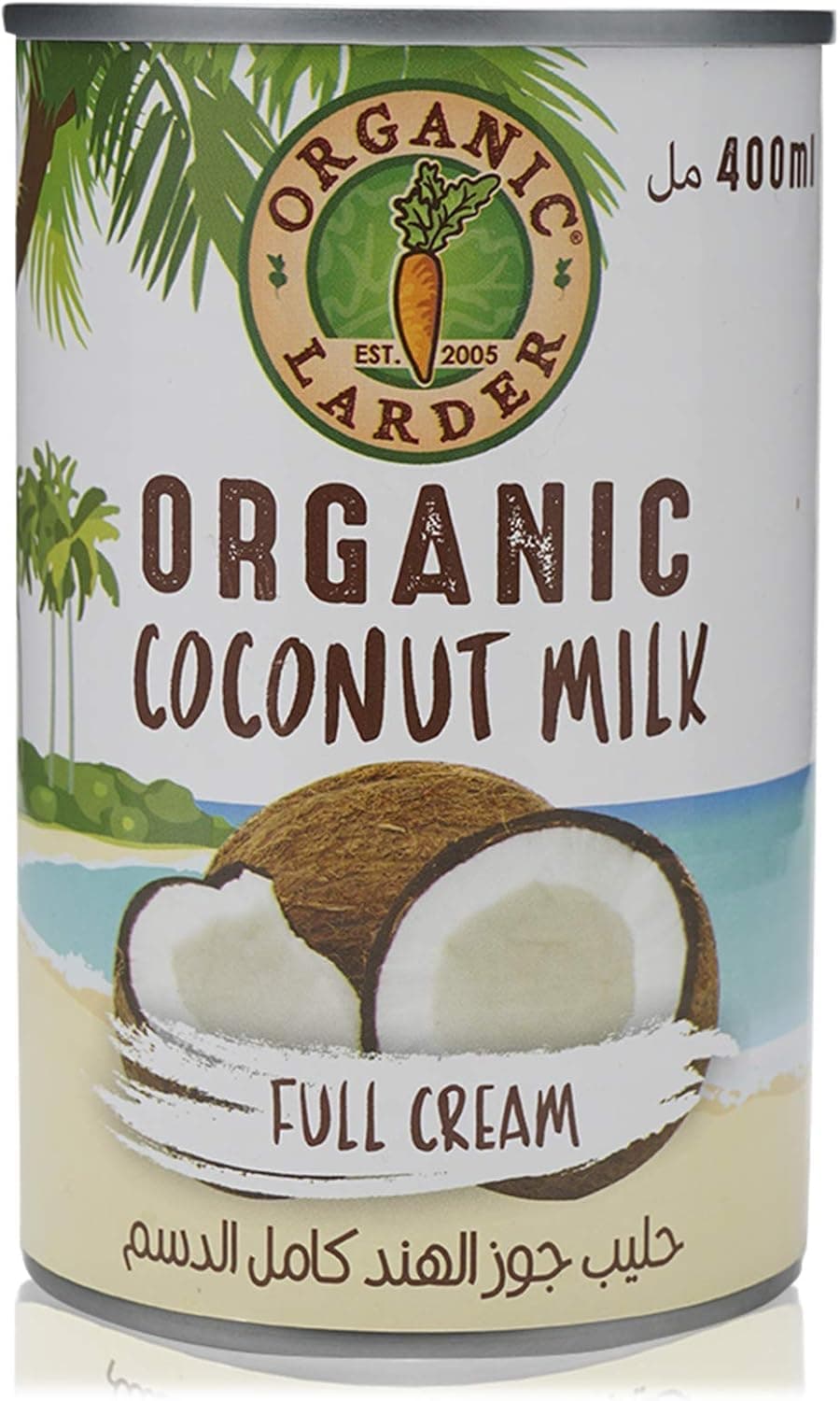 Coconut Milk Full Cream, 400 ml