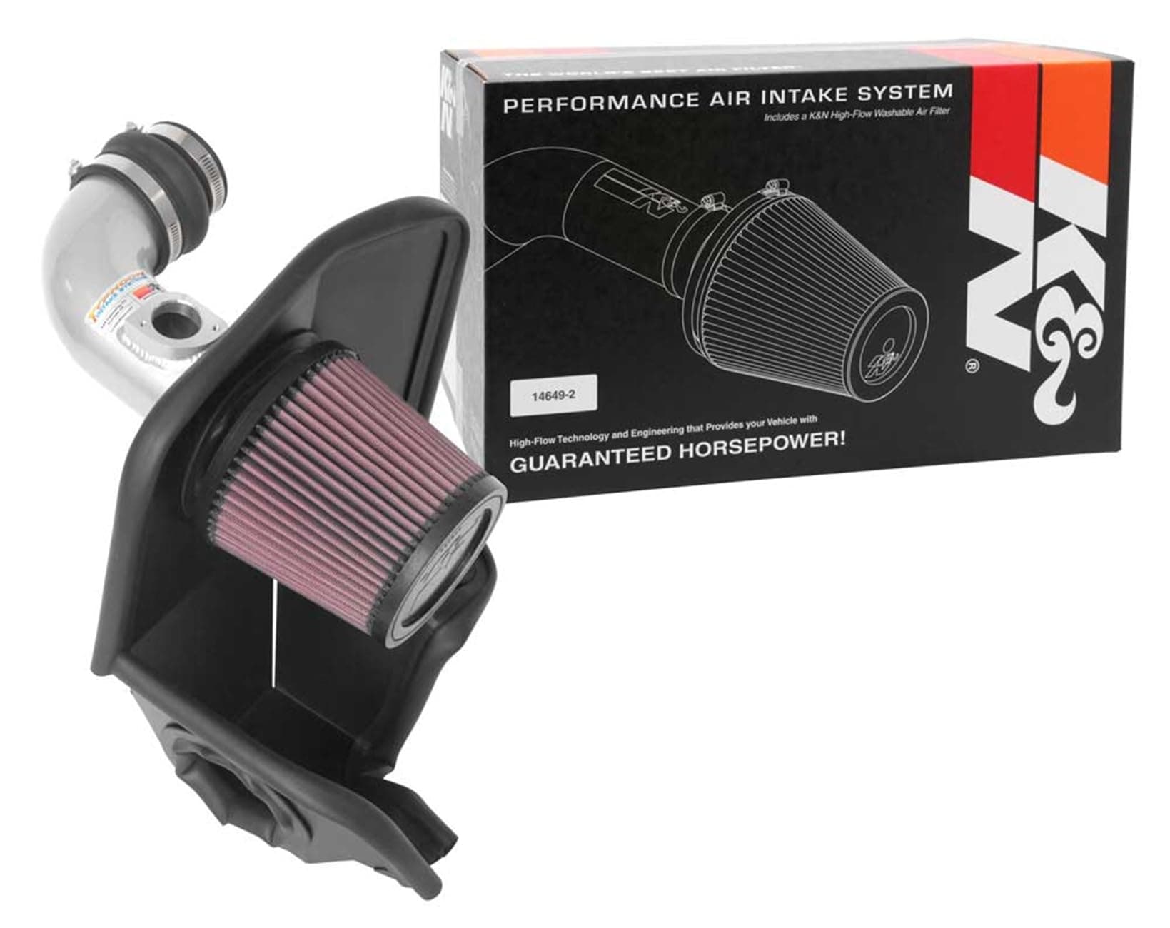 Cold Air Intake System: High-Flow Air-Filter, Increase Performance & Horsepower: Compatible with 2018-2022 MAZDA 6; 2018-2022 MAZDA CX-9, 69-6034TS
