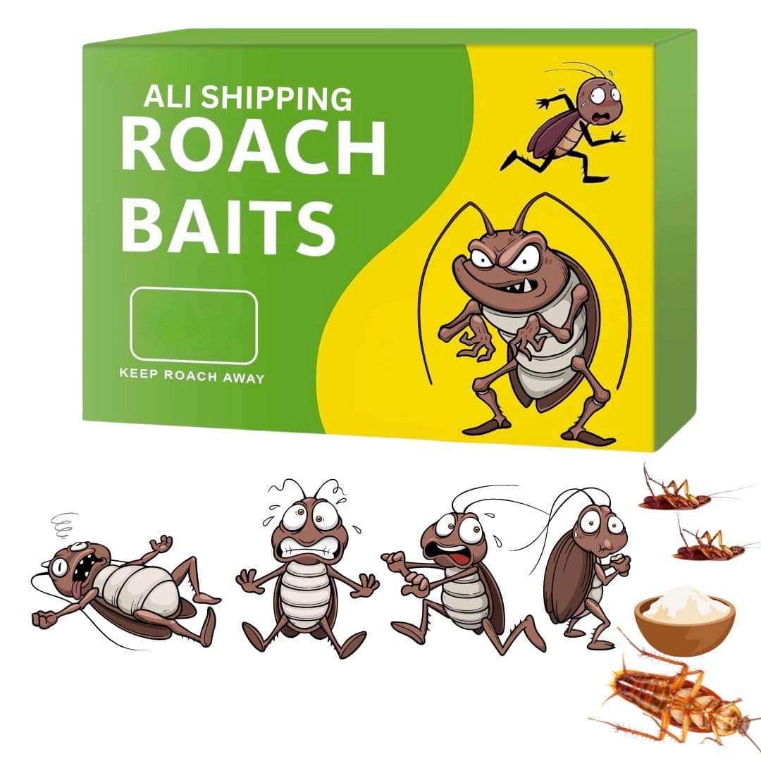 Cockroach Killer Roach Powder - Long-Lasting Pest Control for Home, Kitchen & Office | Easy-to-Use & Effective | Kills Roaches Fast