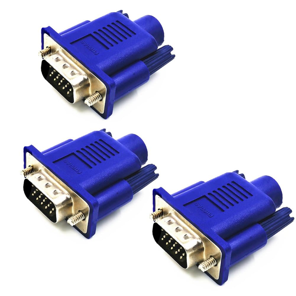 VGA Dummy Plug, Headless Ghost, Display Emulator, Fit Headless-1920x1080@60hz-3Pack