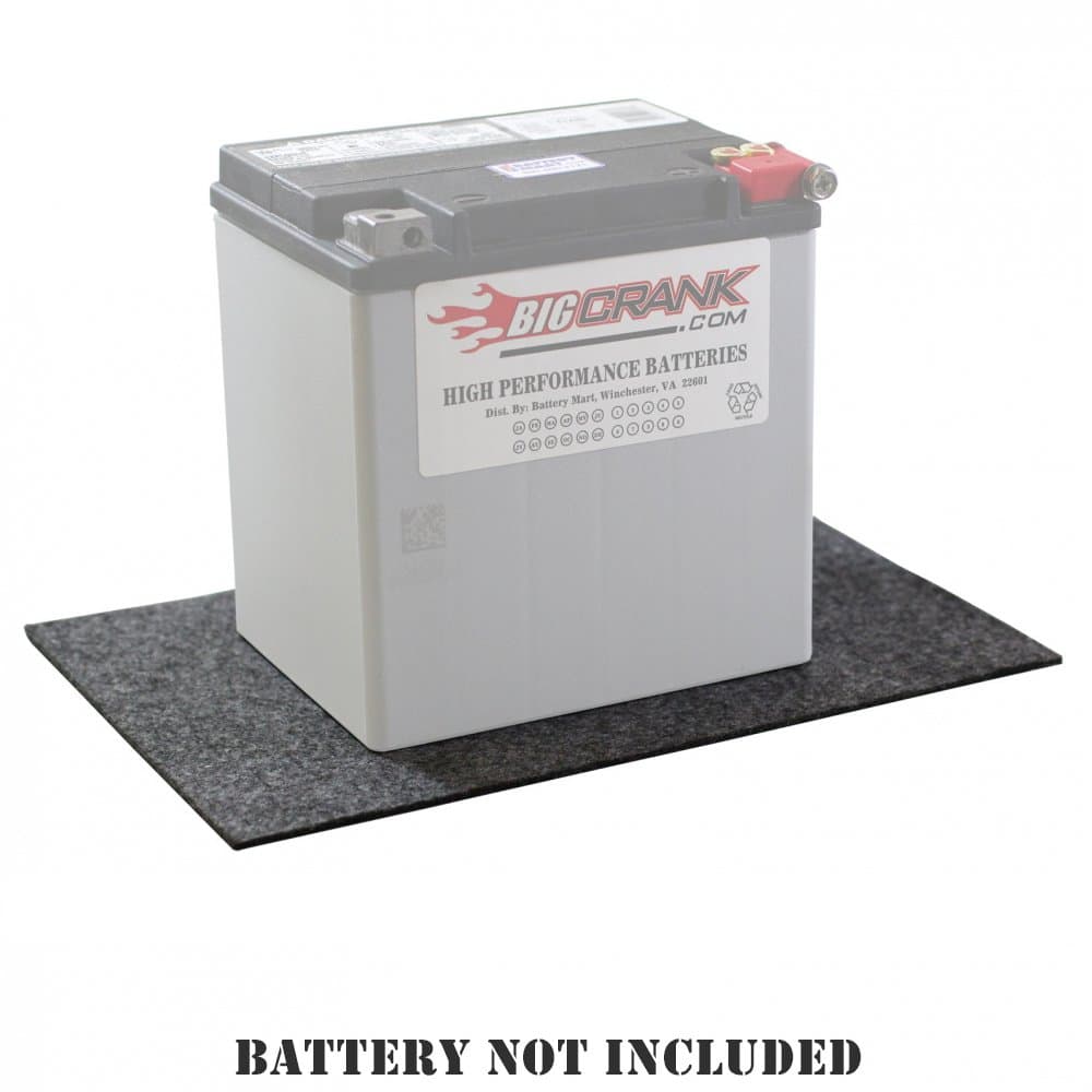 Acid Neutralizing Mat 12" x 8" - Black