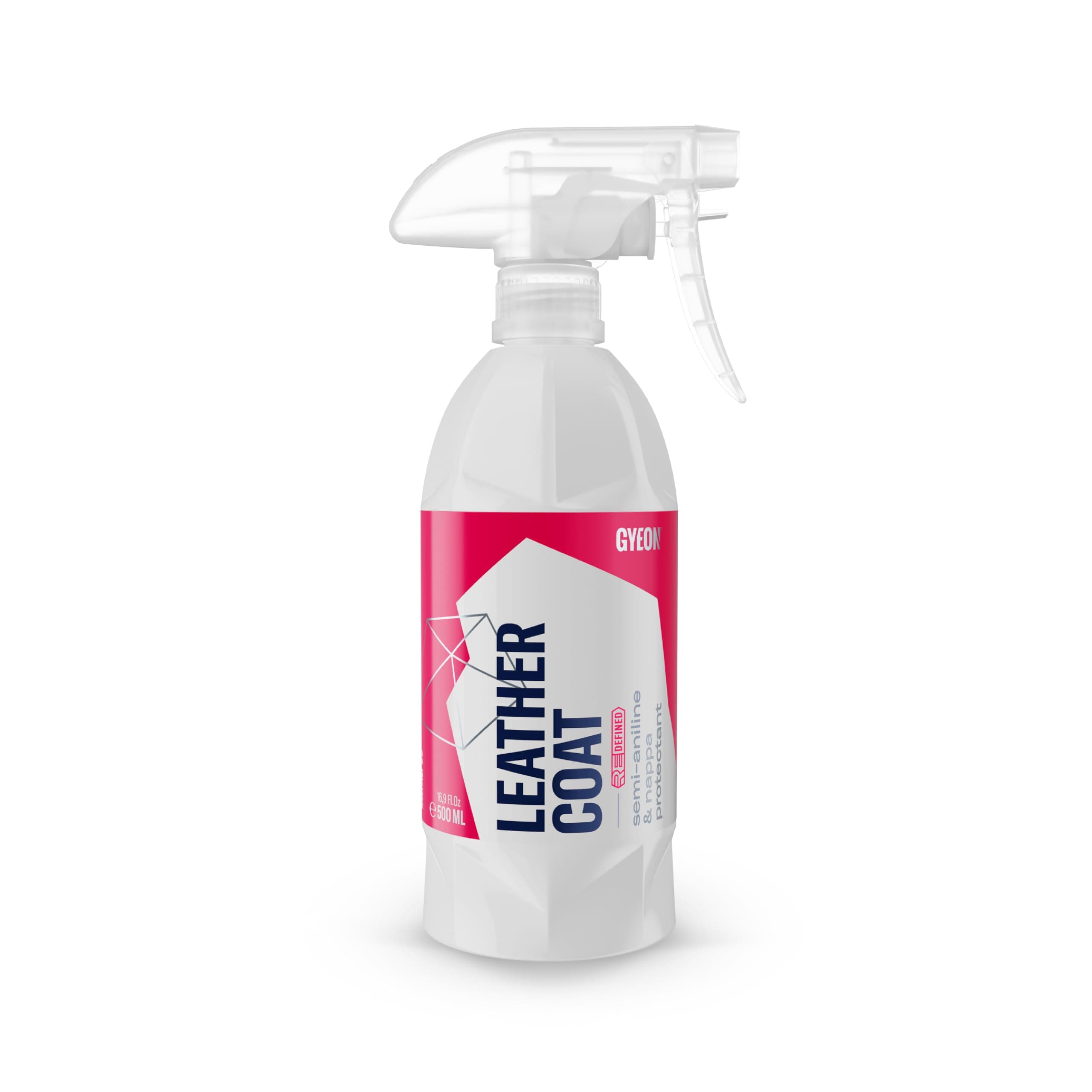 Q² Leather Coat Spray - Car Hydrophobic Leather Sealant - Protects Against Dirt, Liquids and UV Rays - Easy Application, Natural Finish, Suitable for Modern Leather, Vegan, Synthetic - 500ml