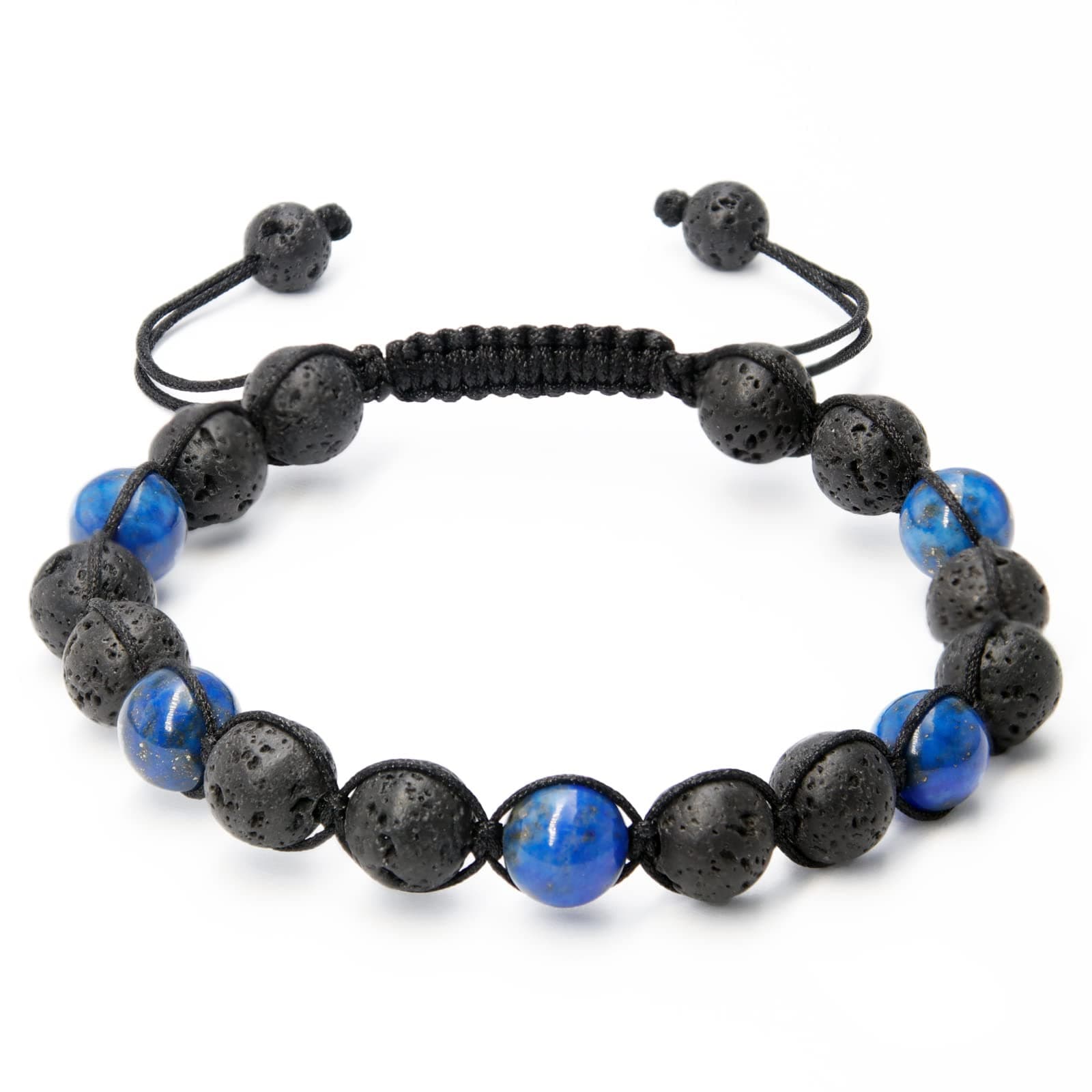 Lapis Lazuli Lava Rock Bracelet