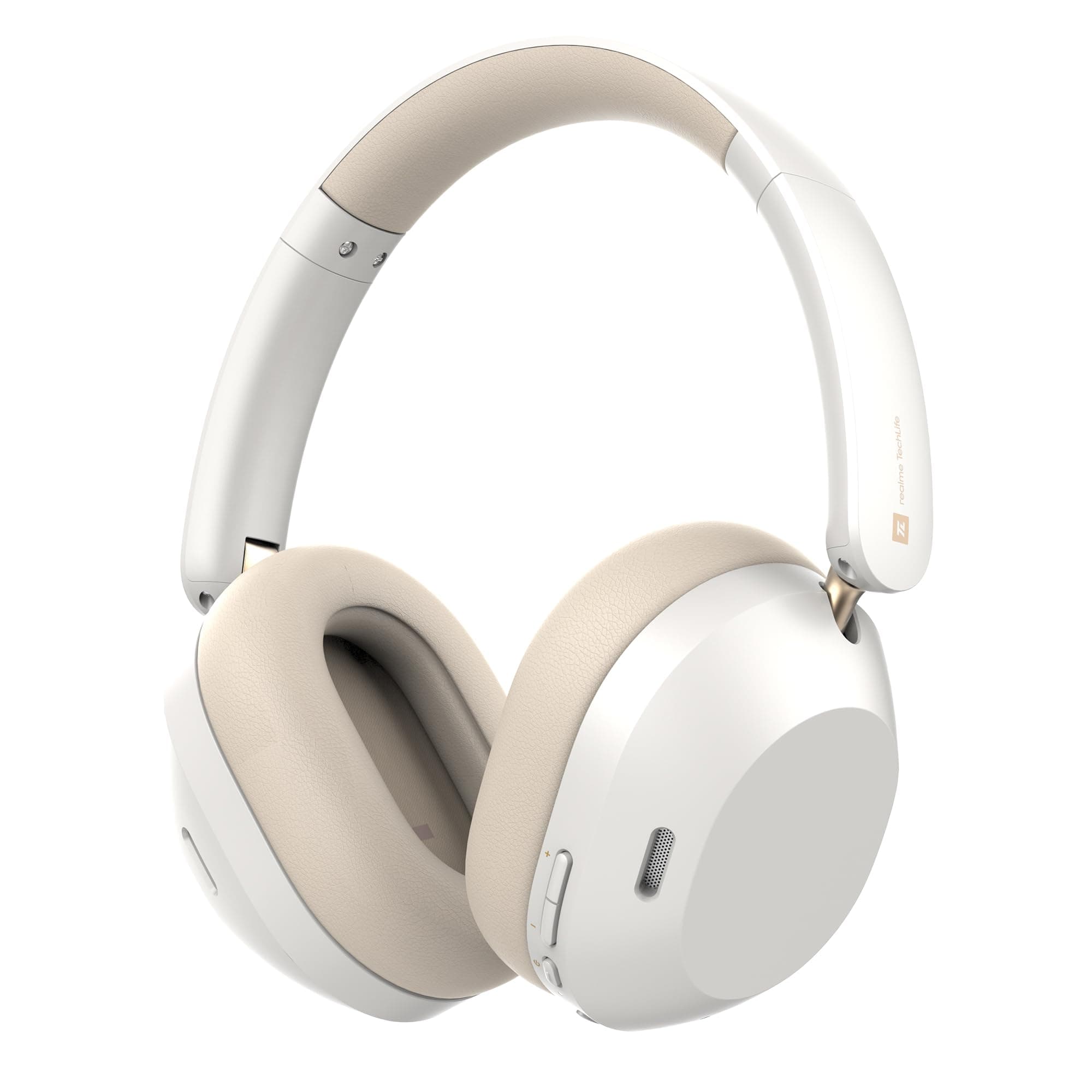 realme TechLife Studio H1 Over The Ear Over Ear Wireless Headphone with 70Hours Playtime 360° Spatial Audio, 40mm Drivers, 80ms Superlow Latency, 43 dB Adaptive ANC-White