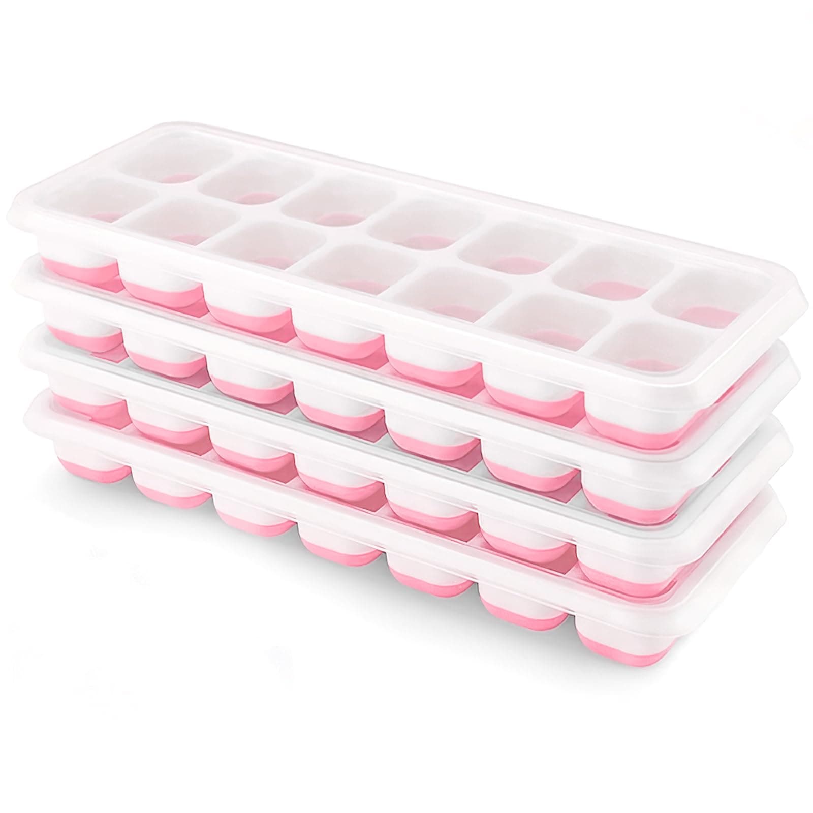 Ice Cube Trays 4 Pack(Pink)