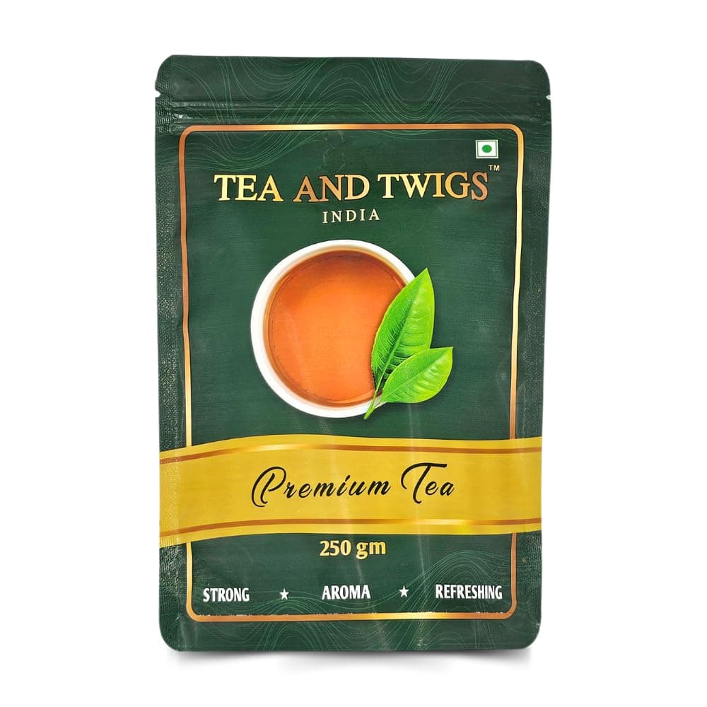 Premium Tea - 250gm | Second Flush CTC Tea | Premium Chai Patti | Assam Tea | Black Tea