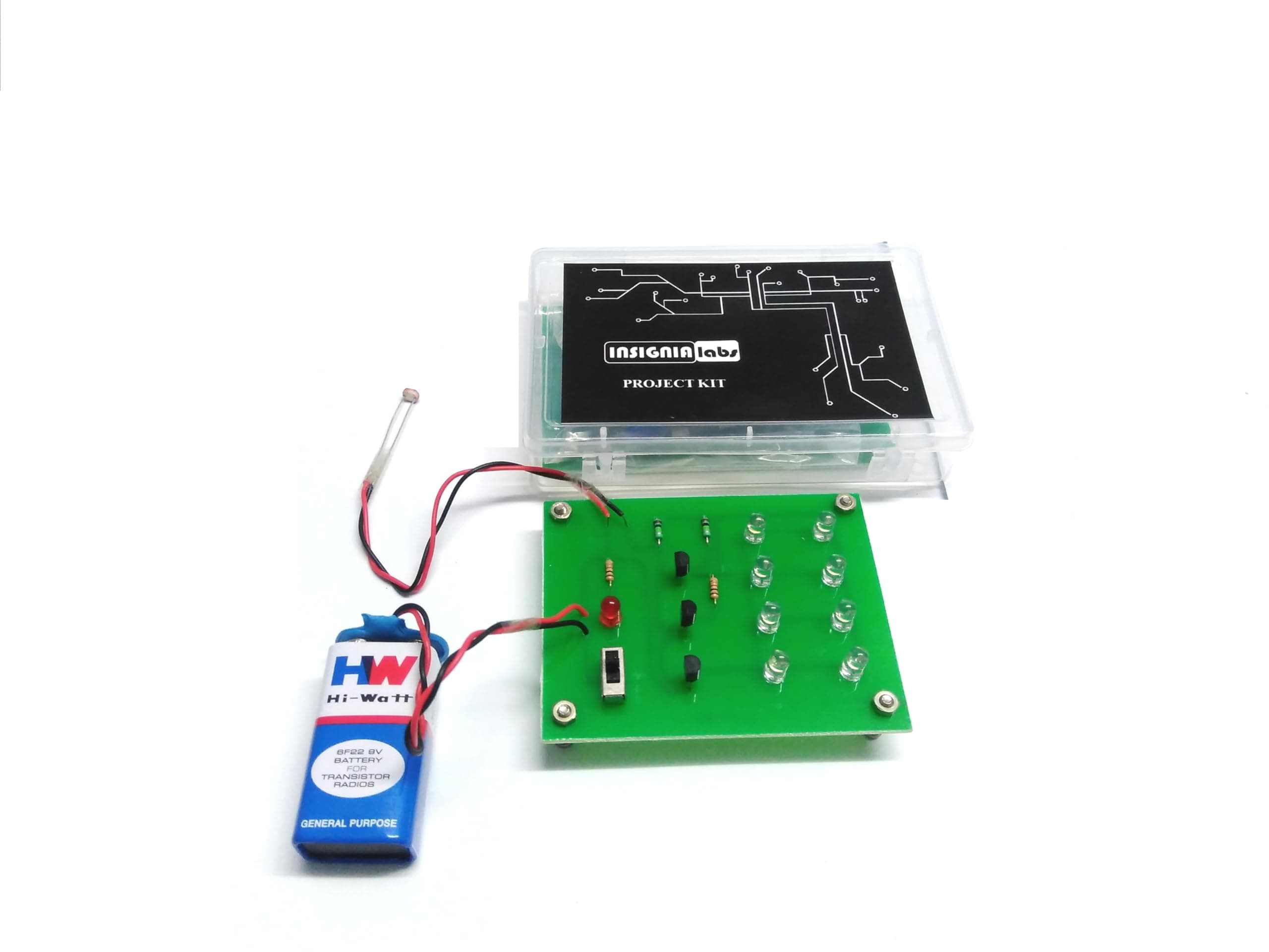 LDR Sensor Based Automatic Street Light Control Project - DIY Electronic School College Project