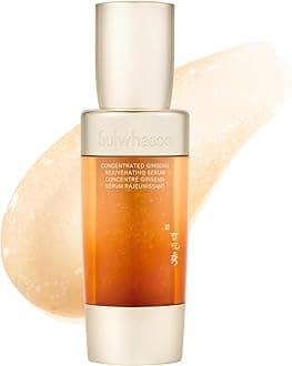 Sulwhasoo Concentrated Ginseng Rejuvenating Serum- Ginseng & Peptide Anti-Aging Serum with Niacinamide, Retinol, Vitamin B5 & Hyaluronic Acid for Wrinkles & Hydration