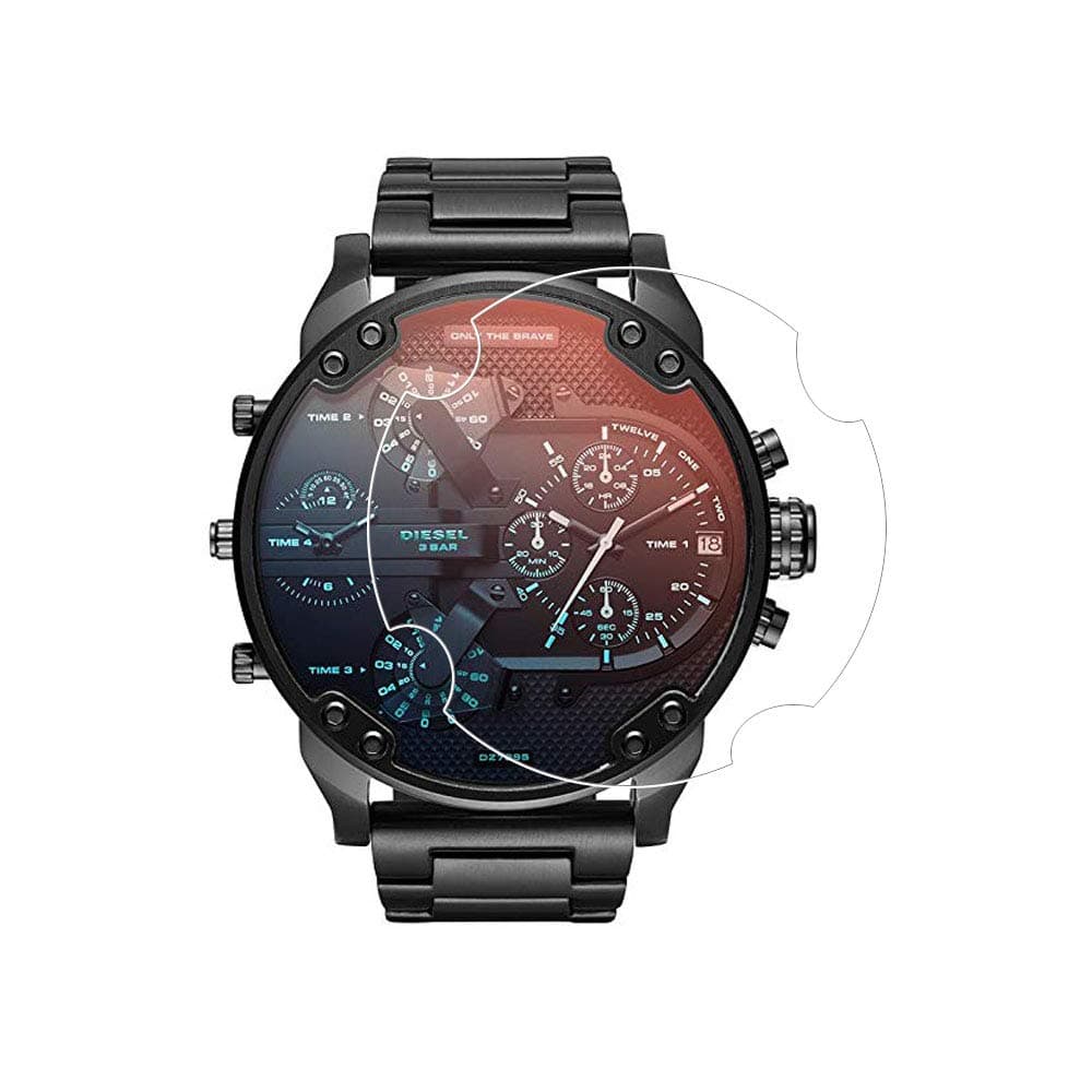 (3 Pack) for Diesel DZ7395 / DZ7396 Explosion-Proof Screen Protector,Anti-Scratch Full Coverage Screen Protector for Diesel DZ7395 / DZ7396