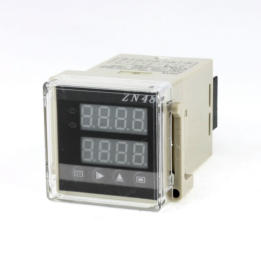 FIYA IIVVERR 1-9999 Panel Mount Count Up Down Digital Counter Relay AC 220V(1-9999 Montaje en panel Cuenta regresiva, contador de relé digital AC 220V