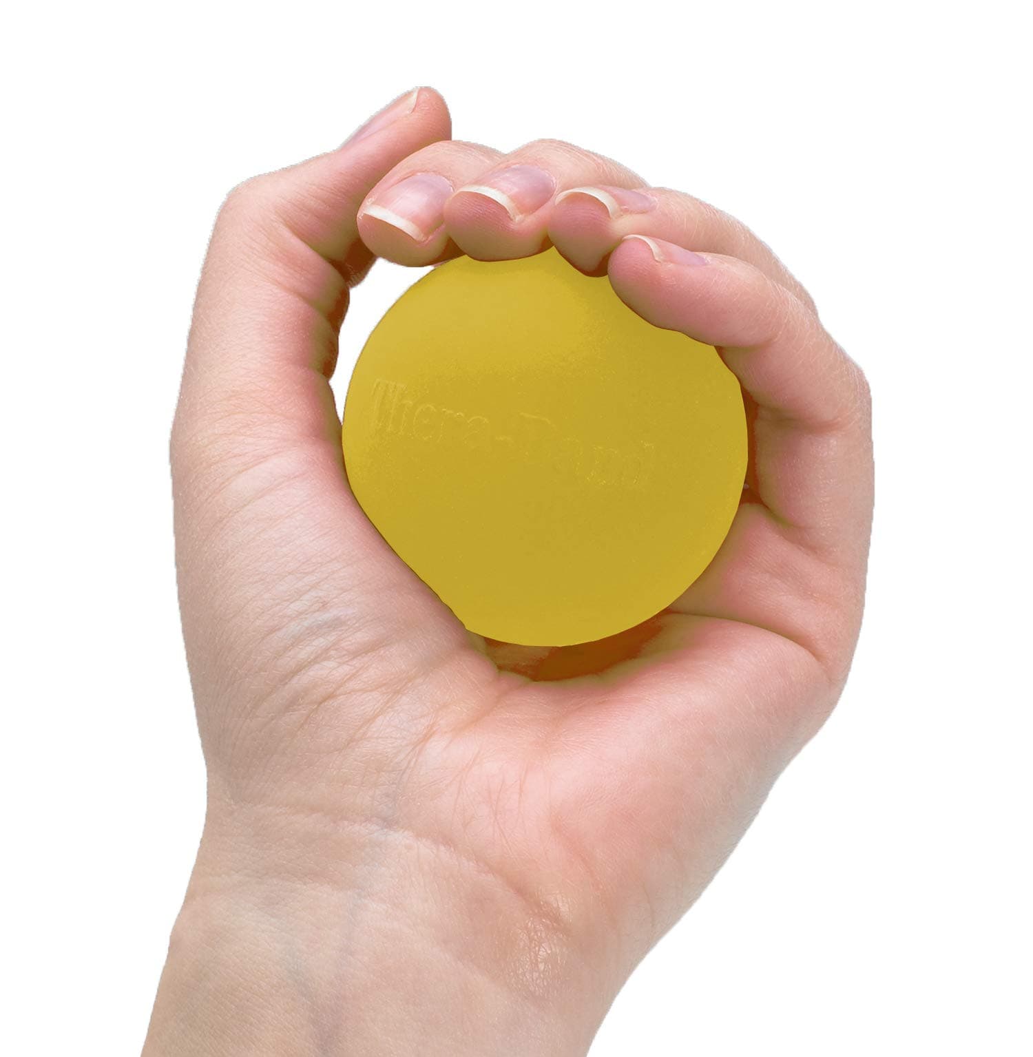 Hand Exercisers, 2-Inch Diameter, Yellow