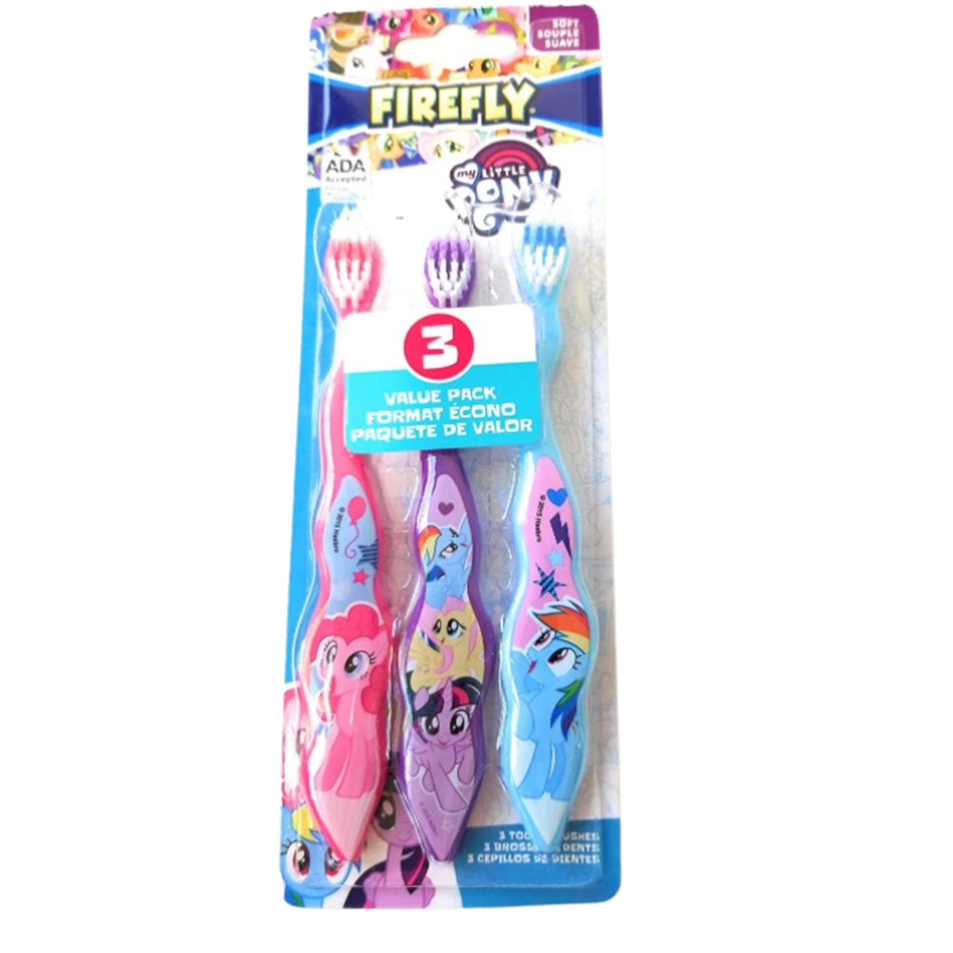 Pony Firefly My Little Toothbrush 3 pack