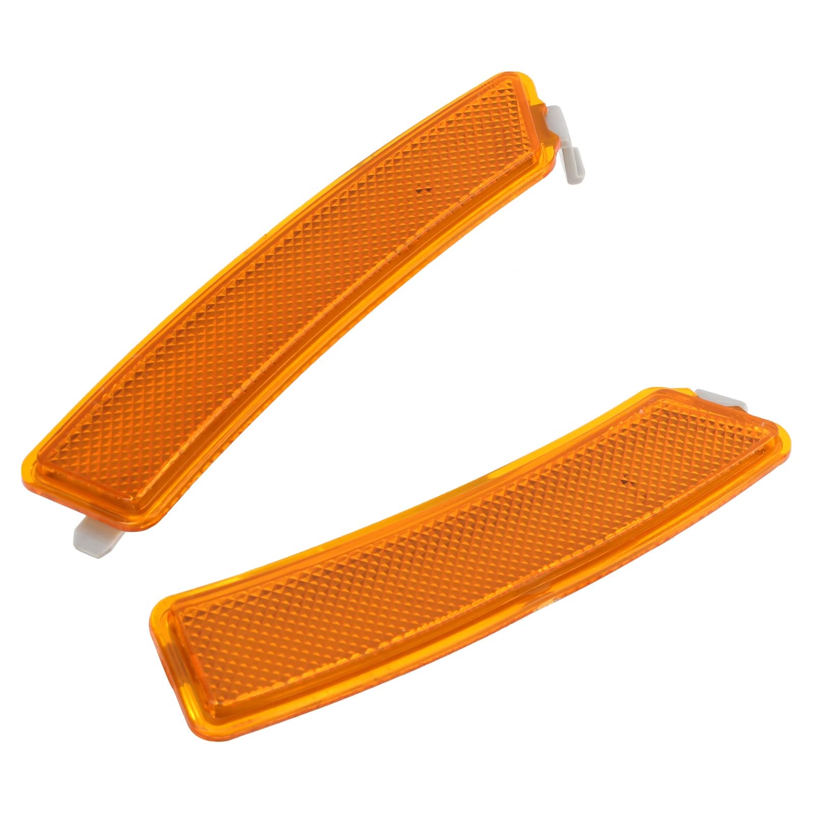 MOTOALL Pair front bumper reflector Side Marker light lamp for Lincoln MKZ 2013-2016