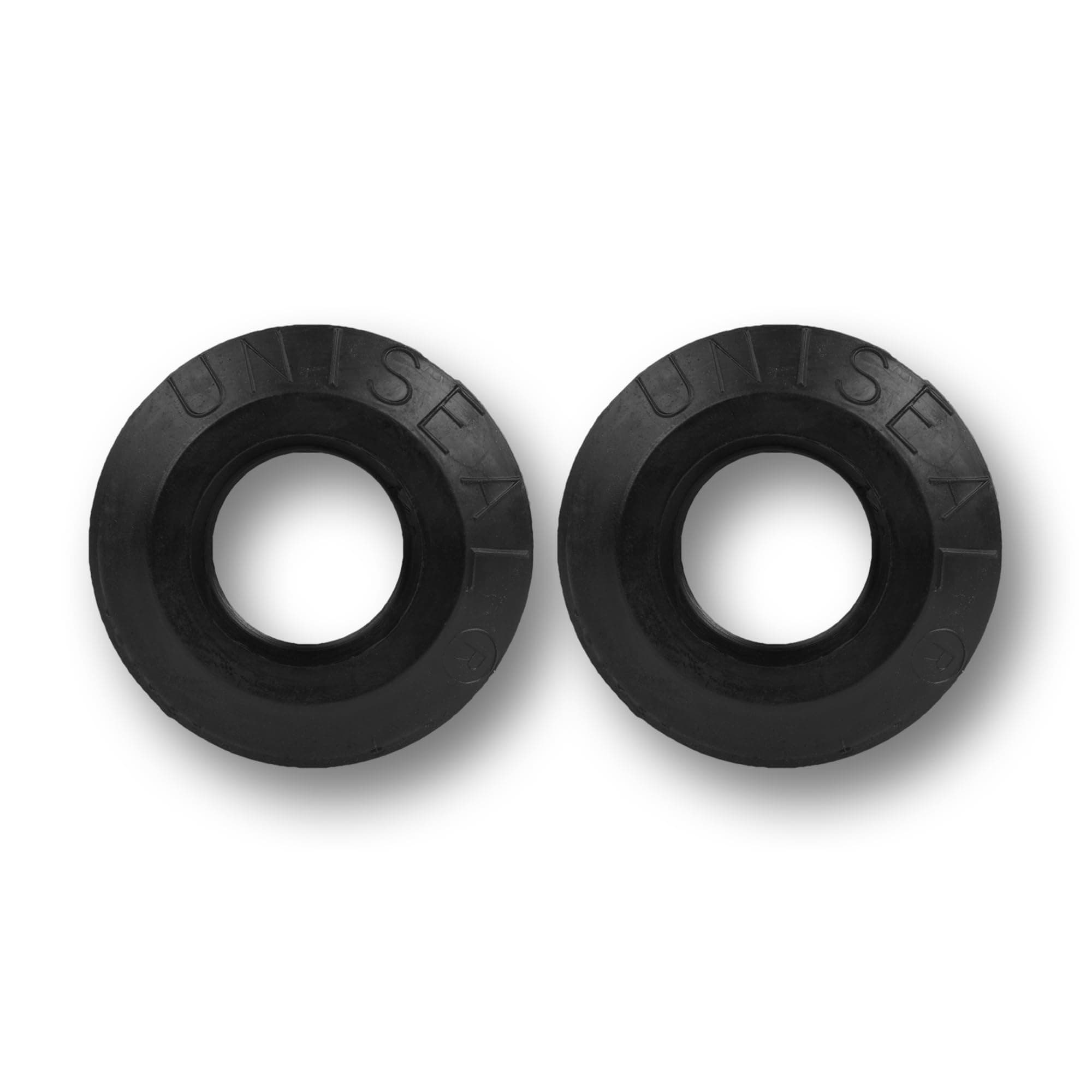 1/2" UNISEAL Flexible Tank Adapter Made in the USA (Bulkhead) - 2 Pack