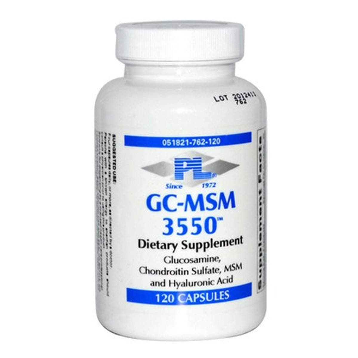 Progressive Laboratories GC-MSM 3550 Supplement, 120 Count