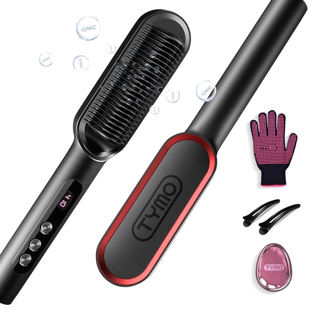 TYMO RING Plus Hair Straightener Brush