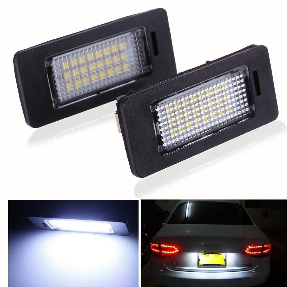 LED License Plate Lights for Audi / VW