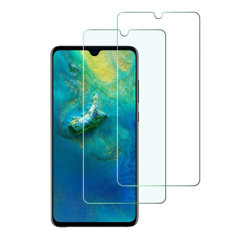 Widamin 2Pack, Screen Protector Compatible with Huawei Mate 20 X 7.2 inch, Premium Tempered Glass with 9H Hardness, 2.5D Round Edge, [Crystal Clearity], [Scratch-Resistant], [No-Bubble]