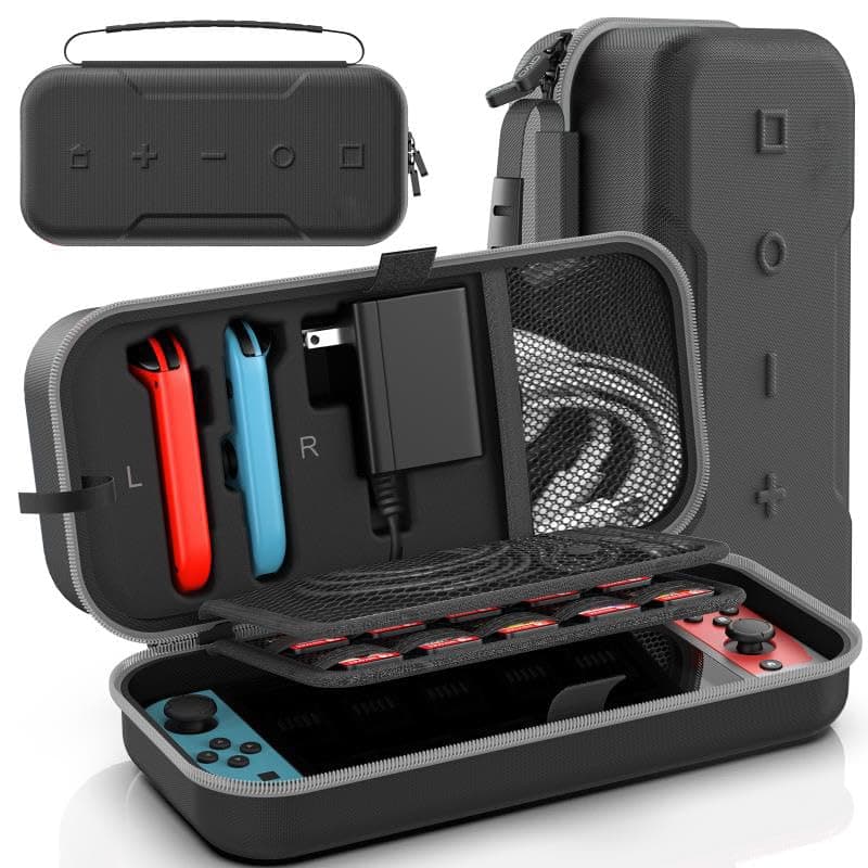 New World Carrying Case Pouch for Nin-tendo Switch OLED and Normal Switch Portable Switch Travel Carry Case Bag for Joy-Con