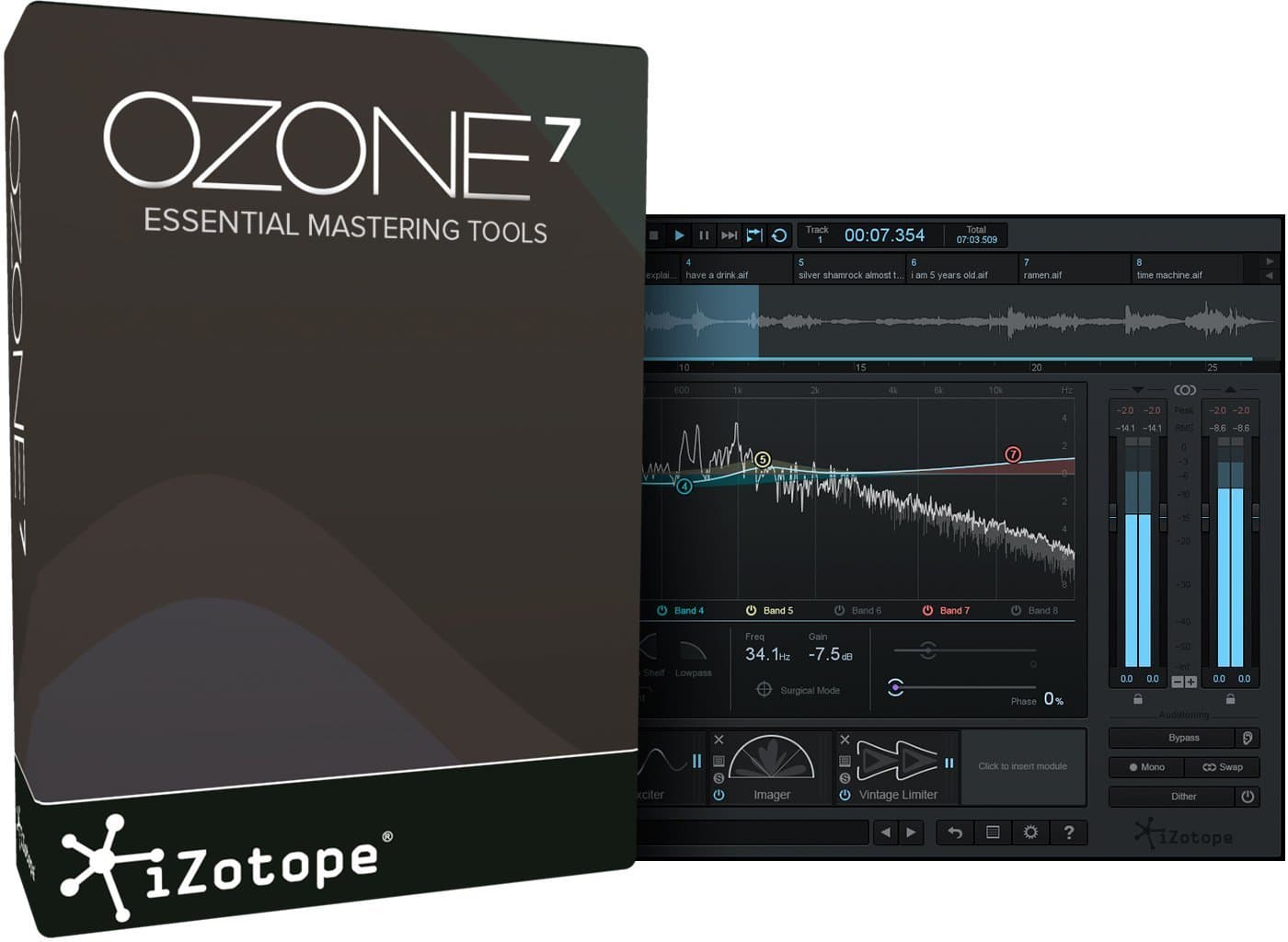 iZotope Ozone 7 Standard: Essential Mastering Plug-in