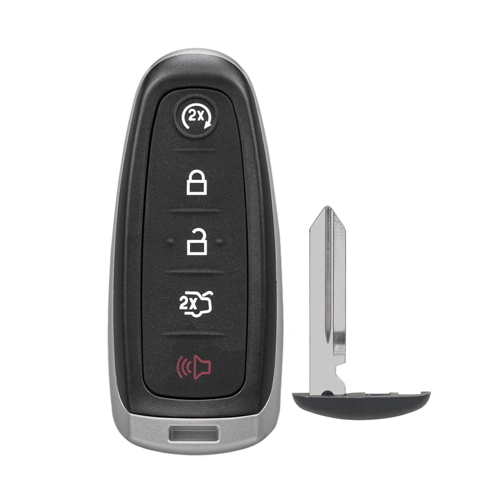 Smart Sensing Keyless Entry Remote Start Replacement Car Key Fob for Ford Explorer Edge 2011-2015 Flex Taurus 2013-2019 Expedition Focus Lincoln MKS MKT MKX Navigator P/N: M3N5WY8609