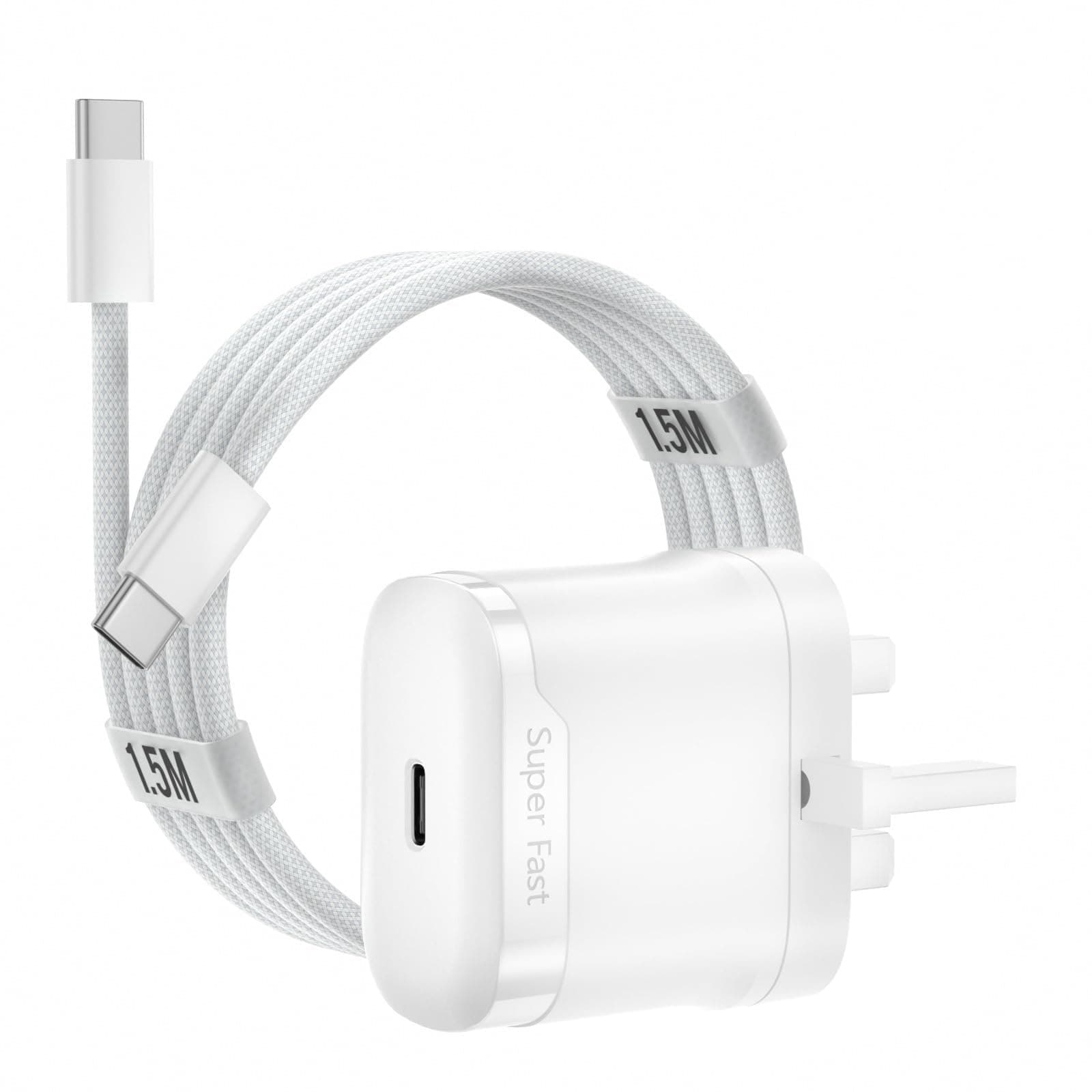 20W USB C Fast Charger Compatible with Google Pixel 10A/ 10/10 Pro/ 10 Pro XL/ 10 Pro Fold/ 9 8 7 6 Pro/XL/Fold/A Series, Type C Fold Charger