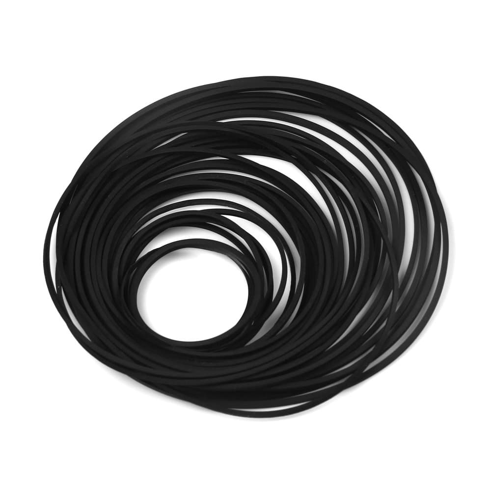 Useful 30PCS Mix Size Square Cassette Tape Machine Belt Assorted Common Belt for Recorder,Walkman,Repeater DVD Drive