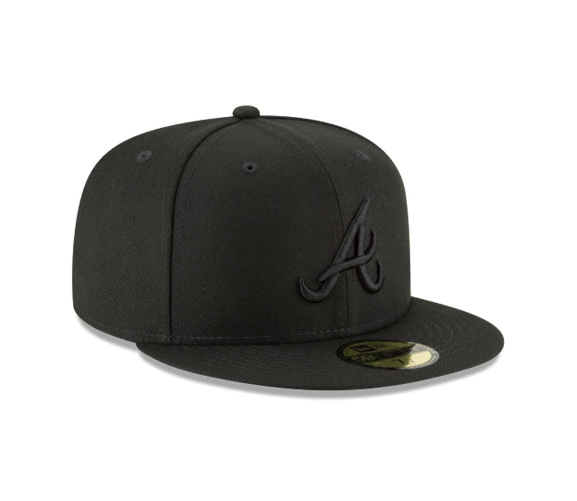 MLB Black on Black 59FIFTY Fitted Cap