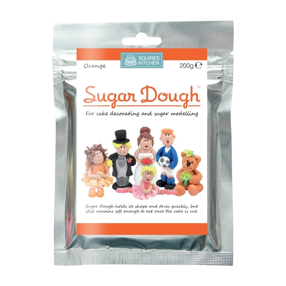 Squires Kitchen Sugar Dough - Orange 200g