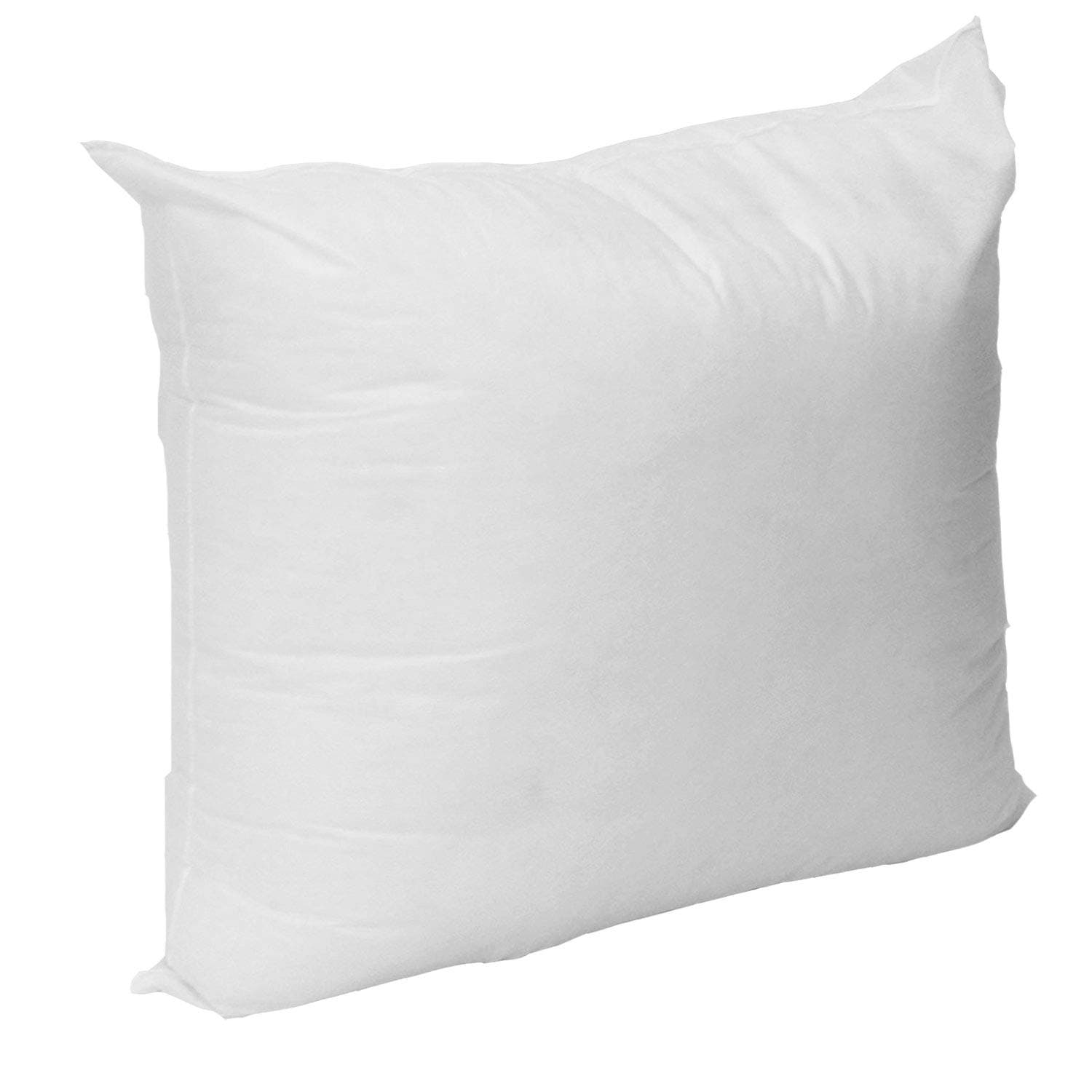 Mybecca Premium Hypoallergenic Stuffer Pillow Insert Sham Square Form Polyester, 16" L X 16" W, Standard/White