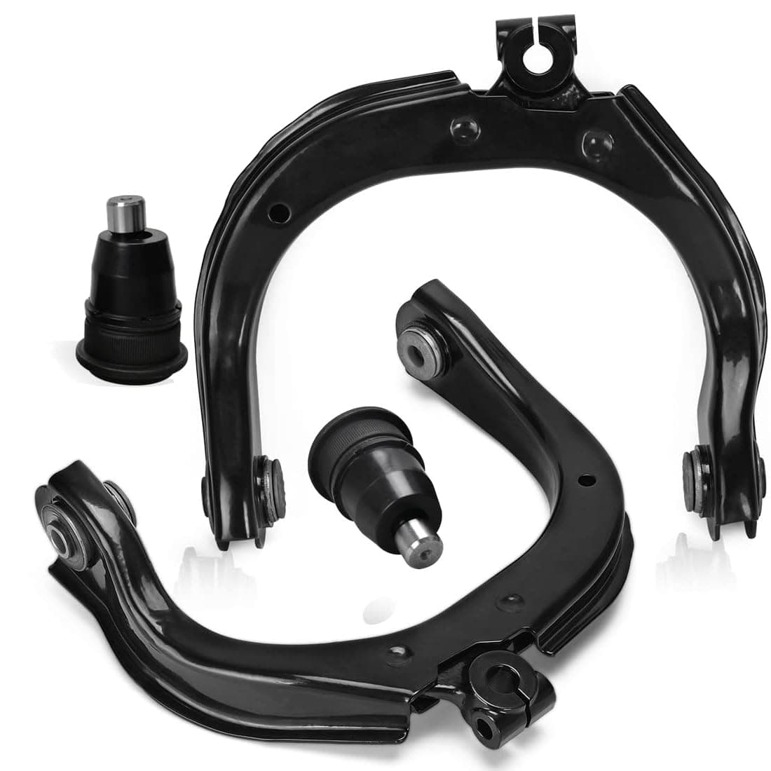 AUTOSAVER88 Front Upper Control Arm Kit Compatible with 2002-2009 Chevy SSR/Trailblazer, 2004-2007 Buick Rainier, 2002-2009 GMC Envoy, 2002-2009 Isuzu Ascender/Oldsmobile Bravada/Saab 9-7X (ATCA1054)