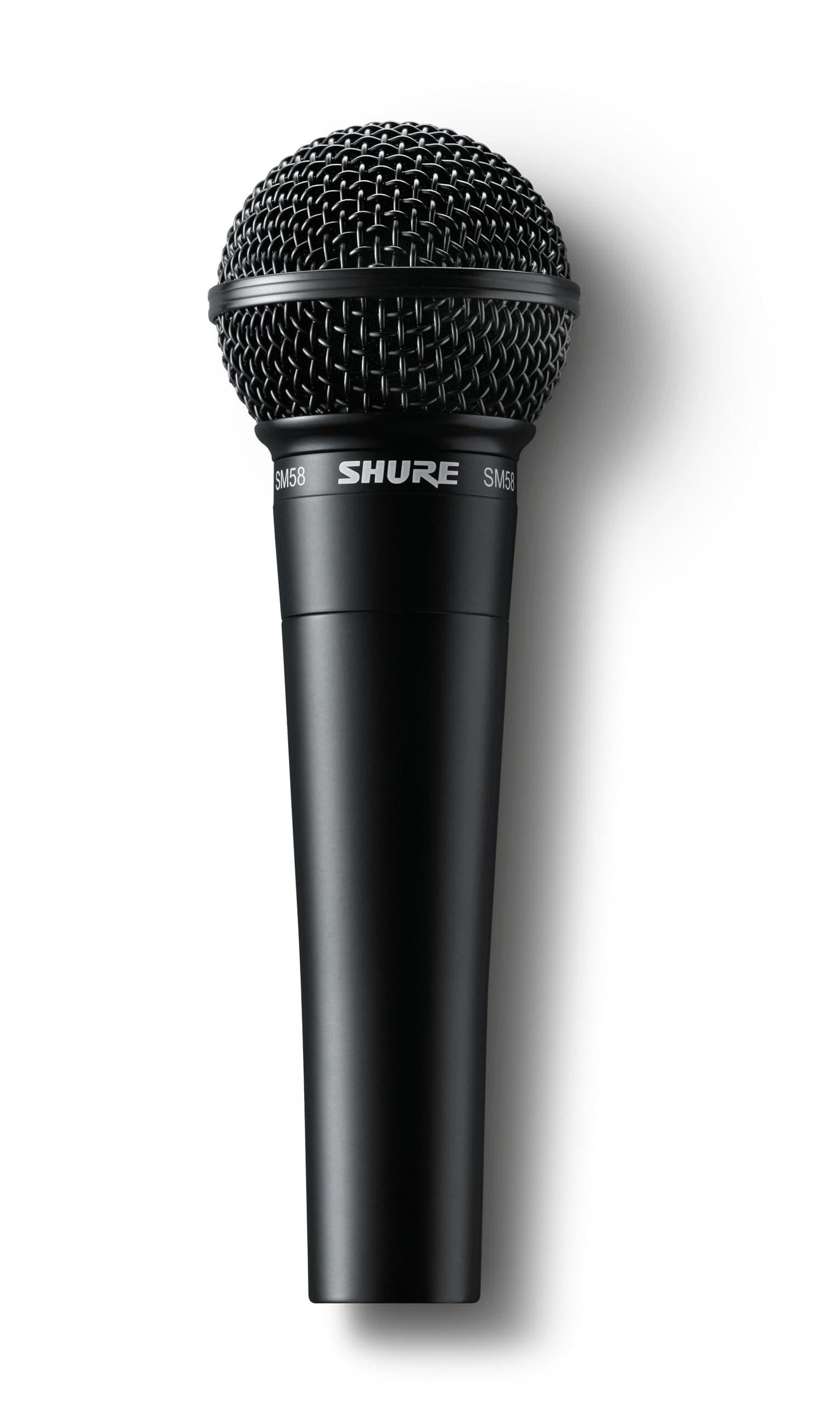 Shure SM58 Pro XLR Dynamic Microphone - Professional Studio & Live Performance Cardioid Mic for Vocals, Podcasting, and Recording, Special Black Edition