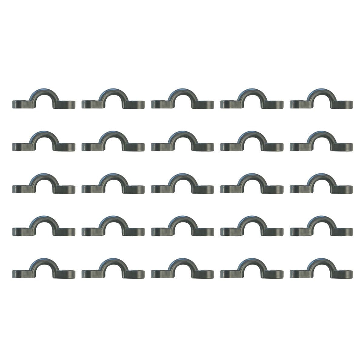 25 Kayak Pad Eye - Deck Loops - Tie Downs Nylon Bungee Pad Eye for Kayaks, Canoes or Boats (Fit: Emotion Kayaks, Feelfree Kayaks, Pelican Kayaks, Native Kayaks, Hobie Kayaks)